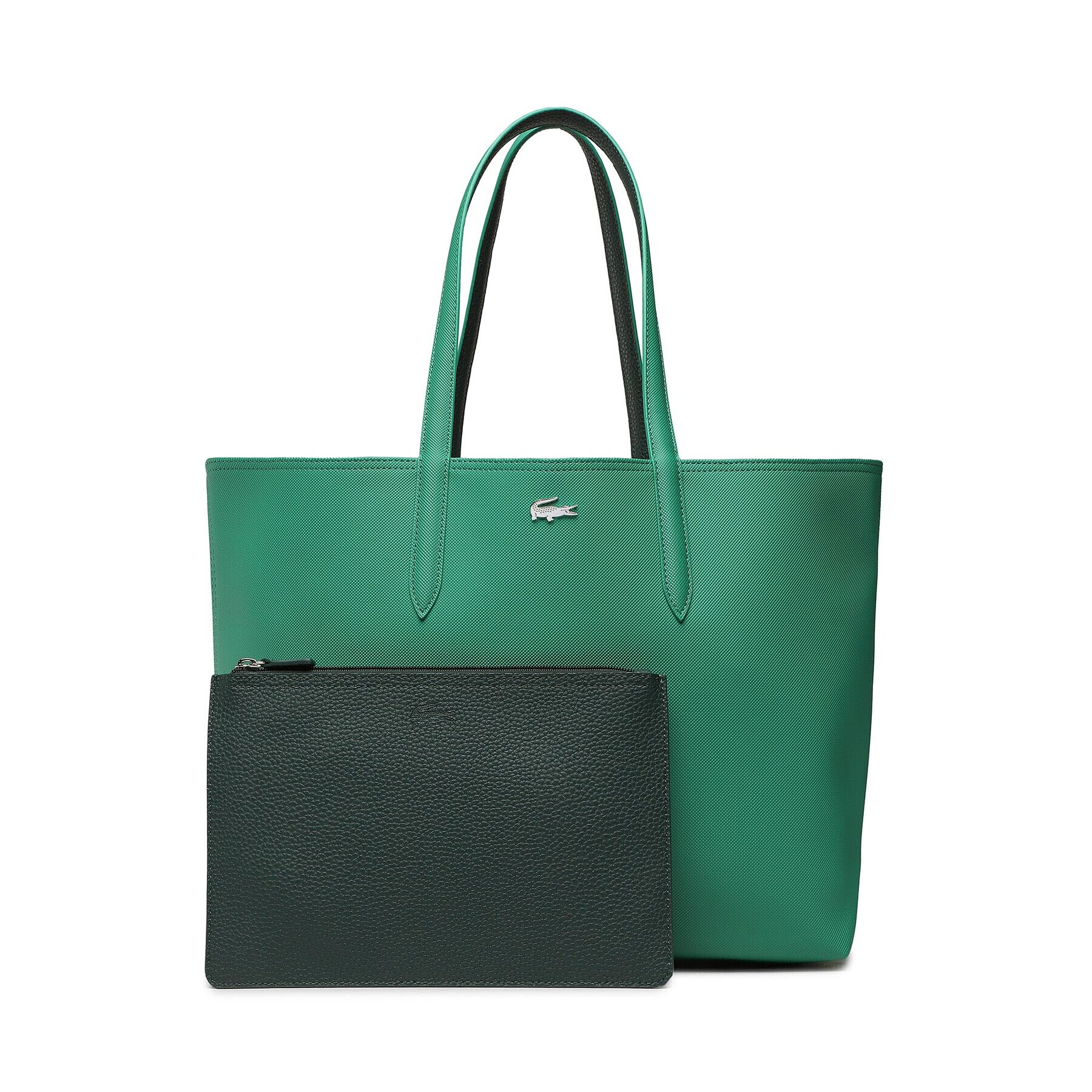 Lacoste Geantă Shopping Bag NF2142AA Verde - Pled.ro