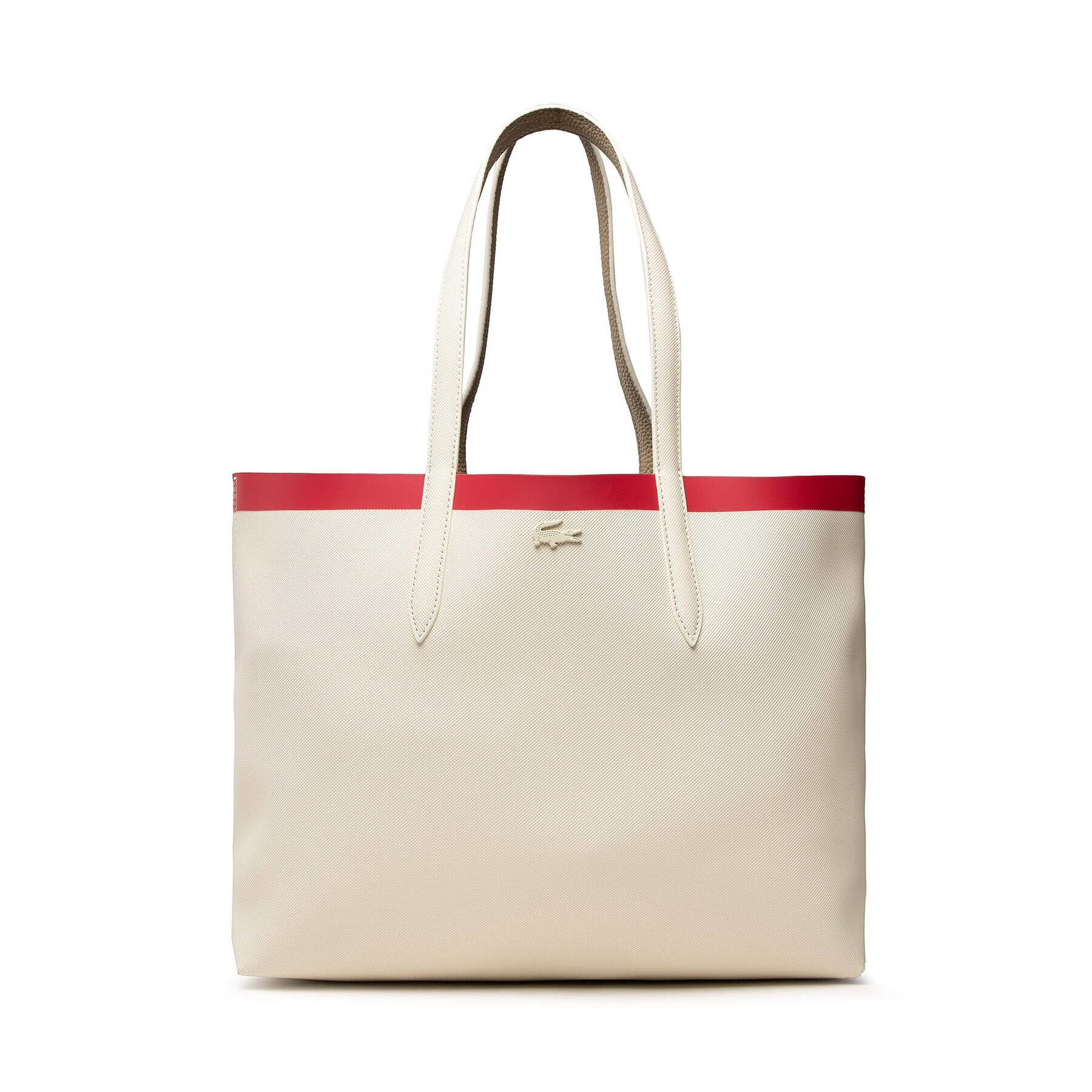 Lacoste Geantă Shopping Bag NF3613AS Bej - Pled.ro