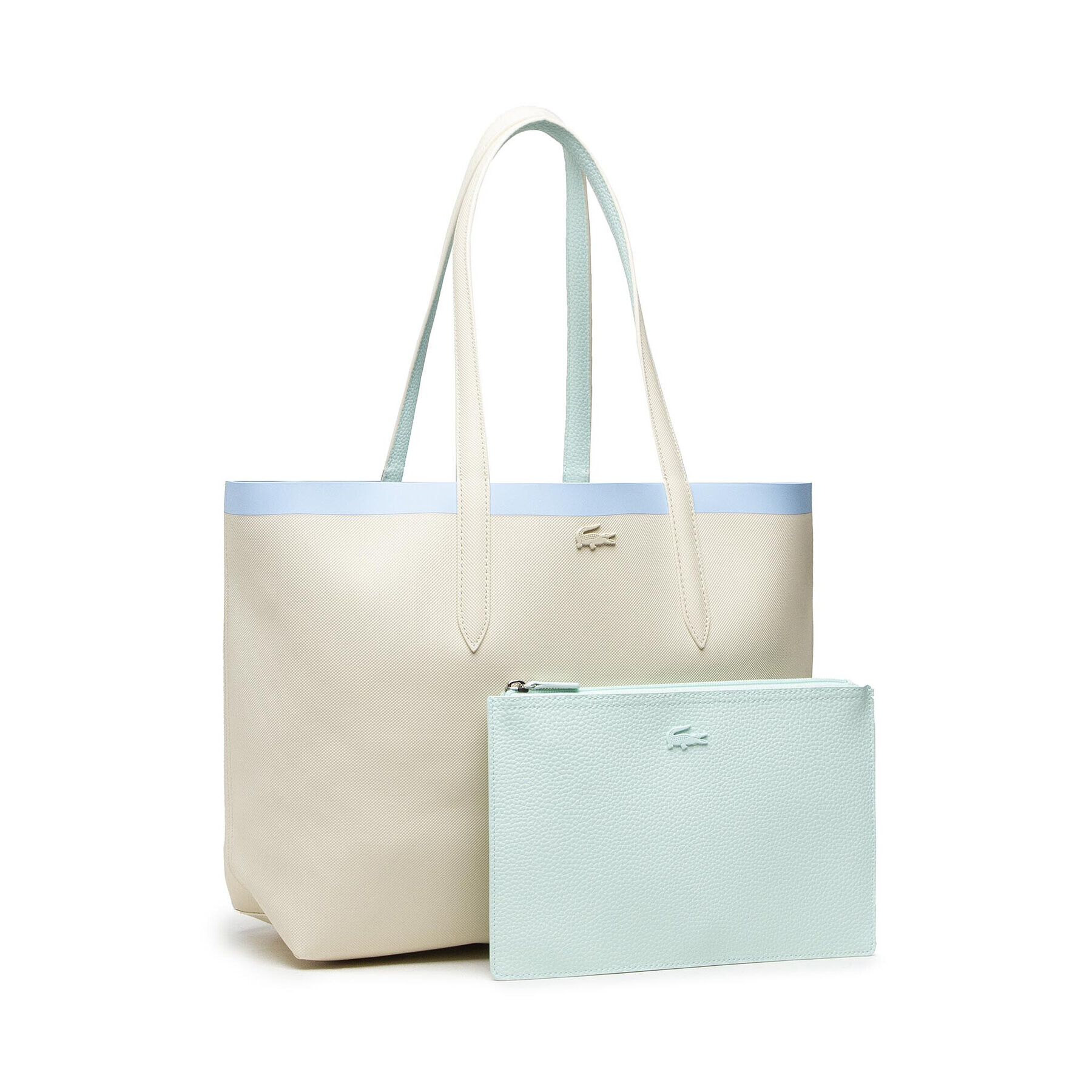 Lacoste Geantă Shopping Bag NF3613AS Bej - Pled.ro