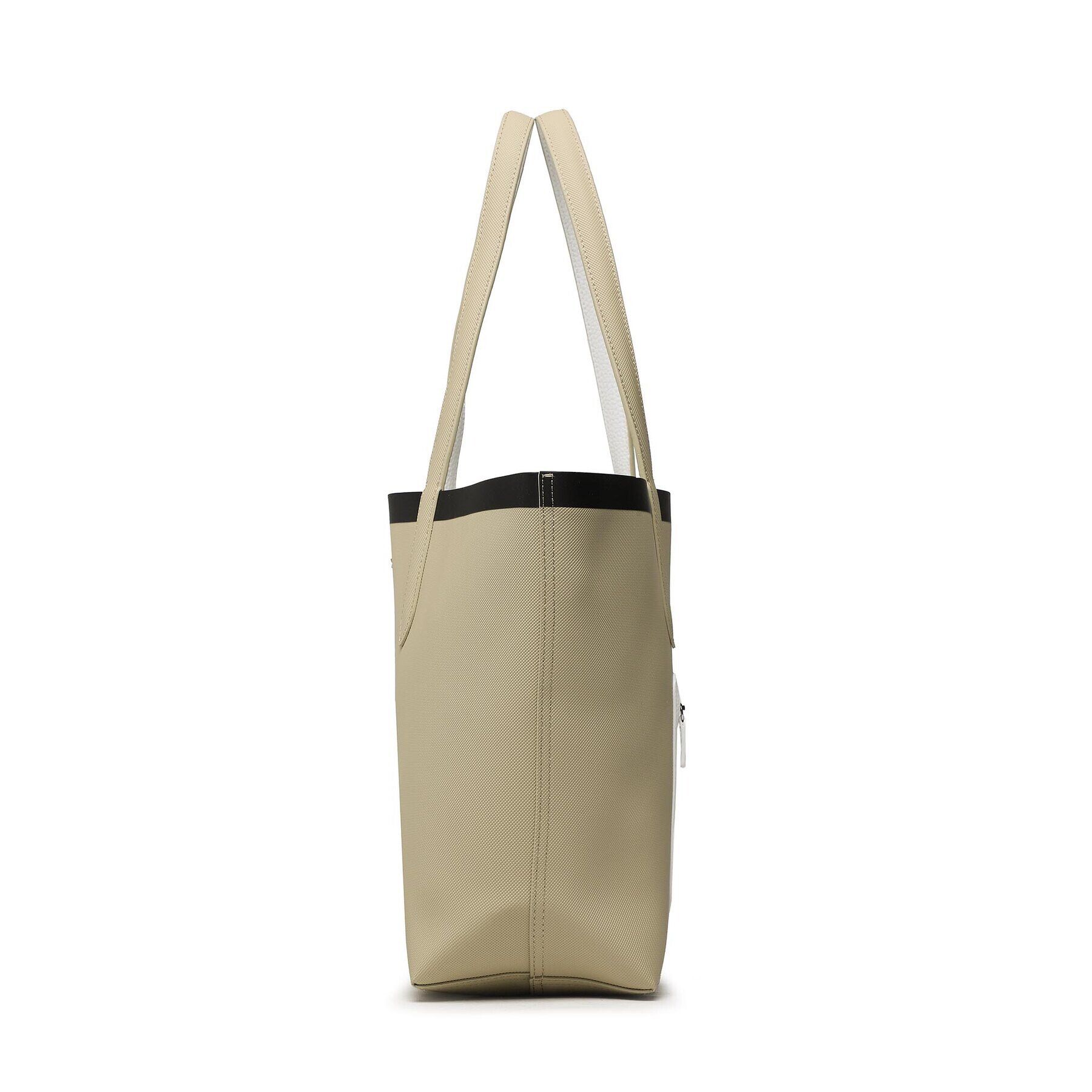 Lacoste Geantă Shopping Bag NF4237AS Alb - Pled.ro