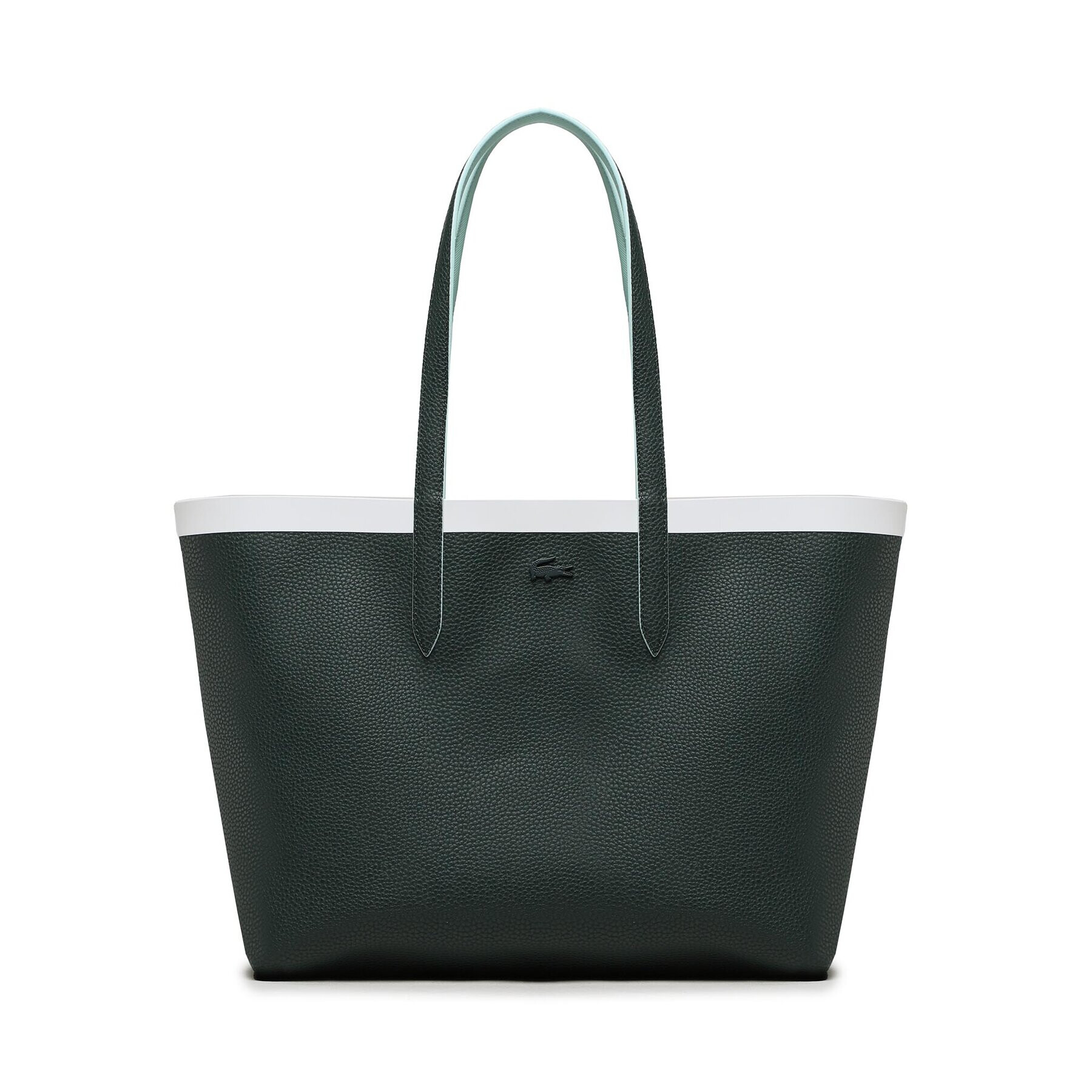 Lacoste Geantă Shopping Bag NF4237AS Verde - Pled.ro