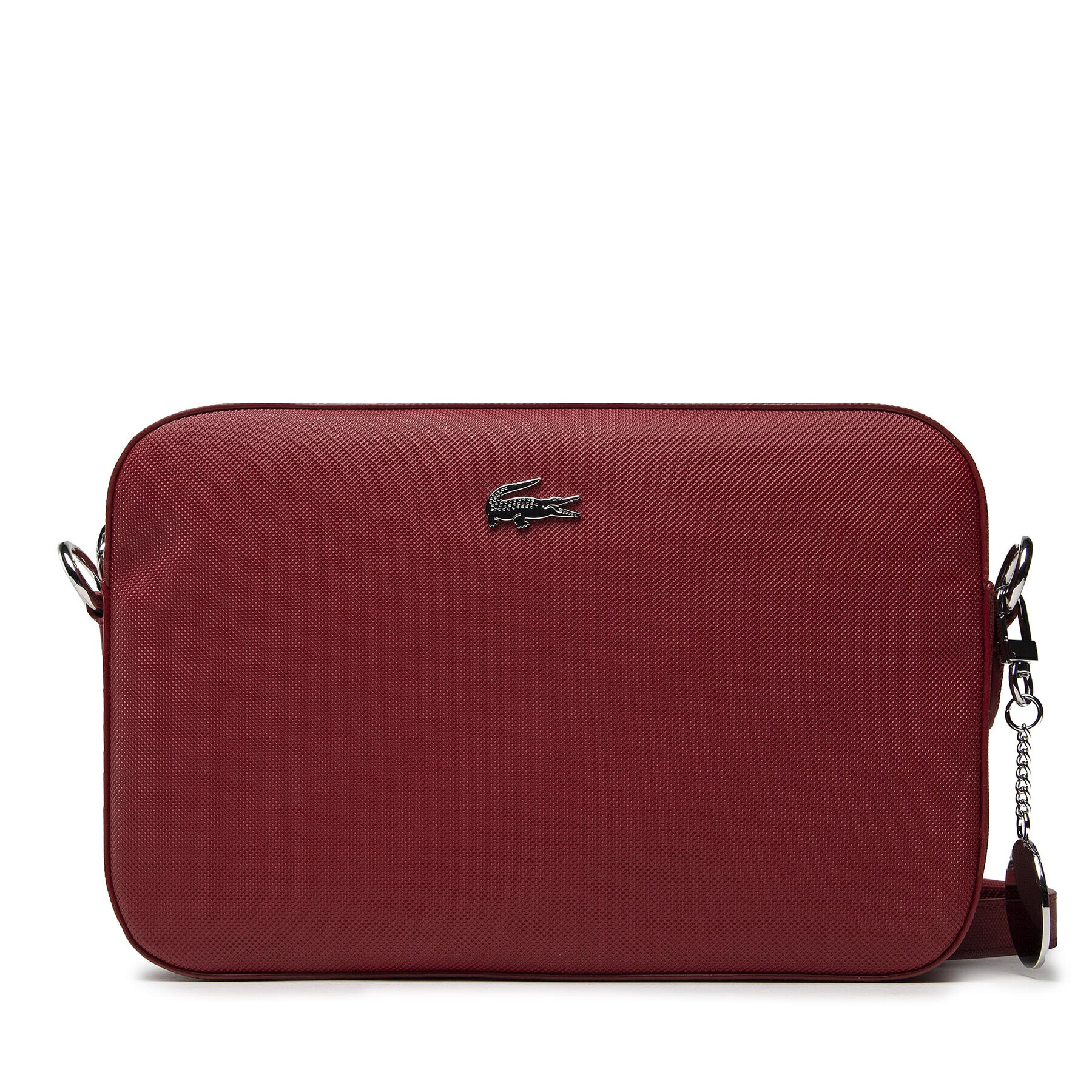 Lacoste Geantă Square Crossover Bag NF2771DC Vișiniu - Pled.ro