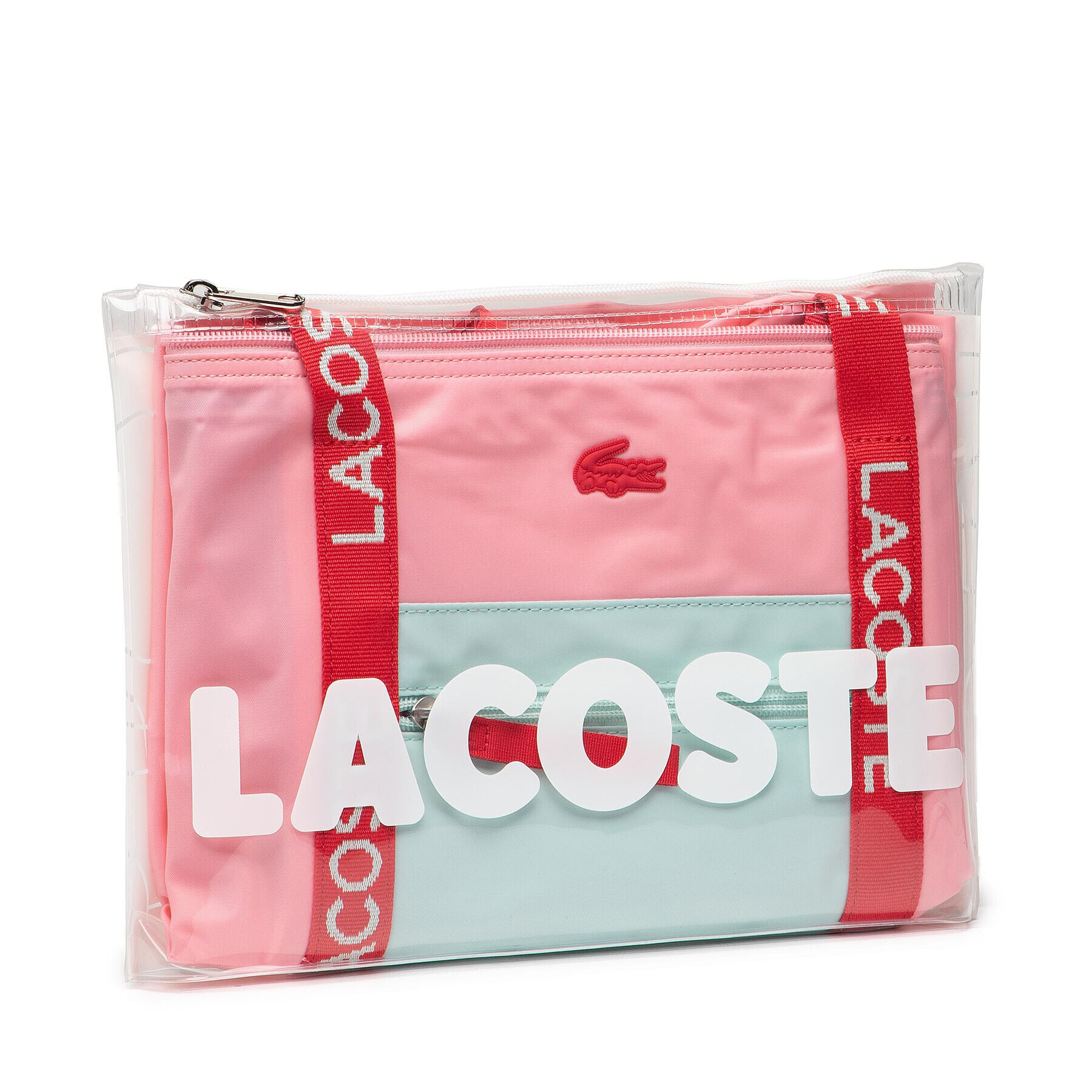 Lacoste Geantă Xl Shopping Bag NF3835VA Roz - Pled.ro