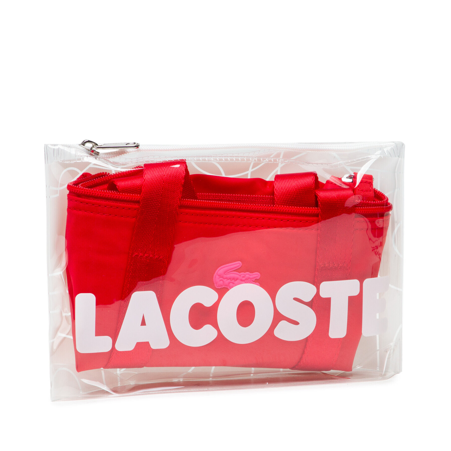 Lacoste Geantă Xs Shopping Bag NF3620YA Roșu - Pled.ro