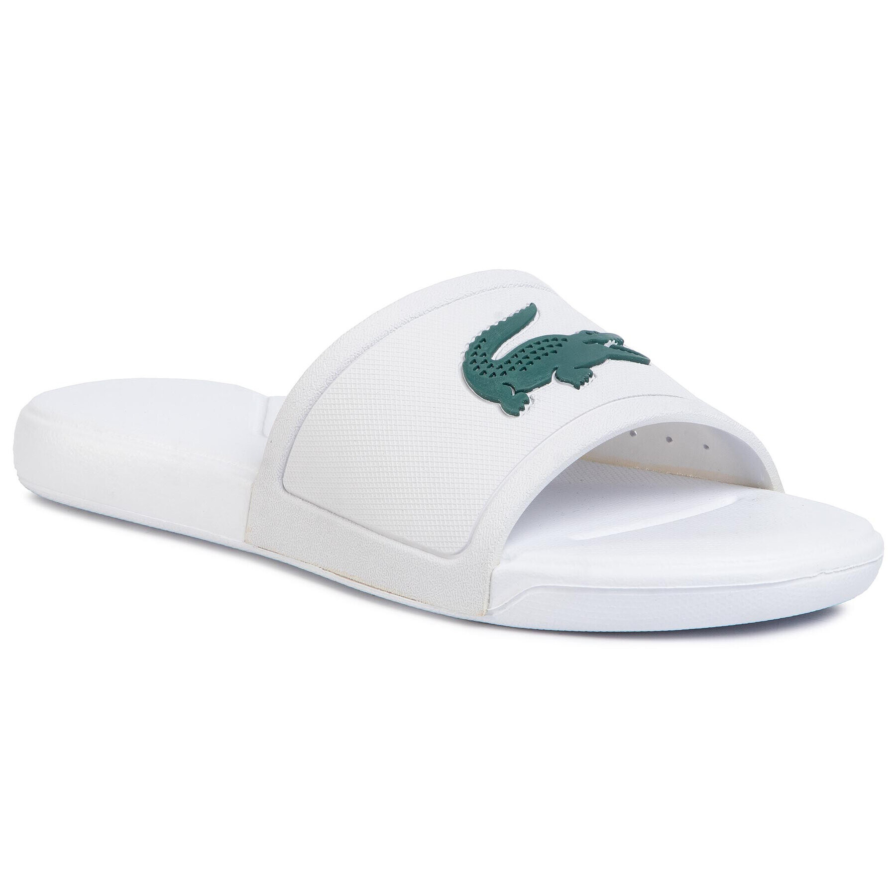 Lacoste Șlapi L.30 Slide 120 1 Cuj 7-39CUJ0006082 Alb - Pled.ro