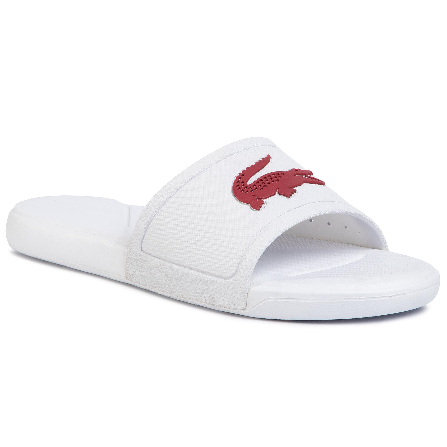 Lacoste Șlapi L.30 Slide 120 1 Cuj 7-39CUJ00061T4 Alb - Pled.ro