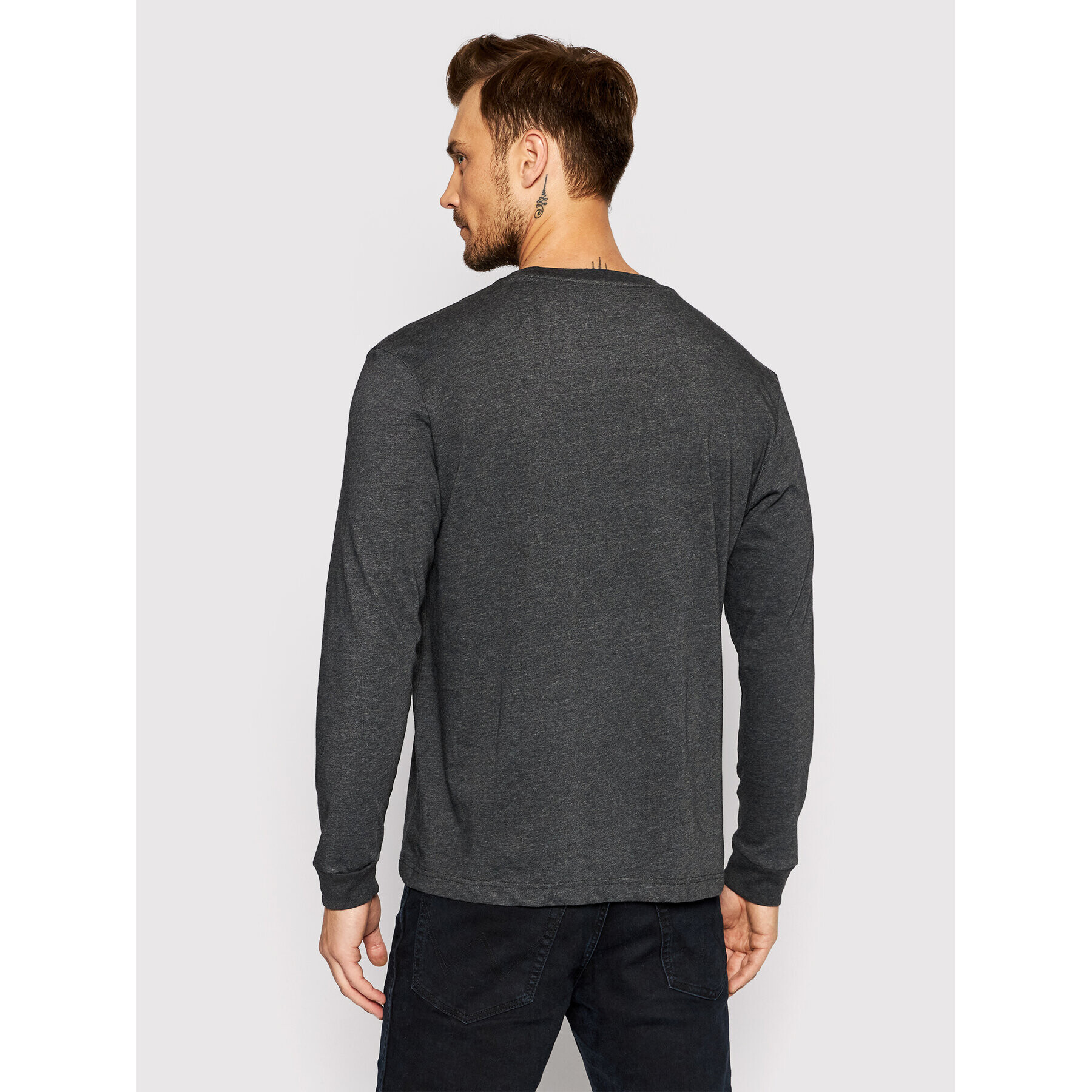 Lacoste Longsleeve TH0123 Gri Classic Fit - Pled.ro