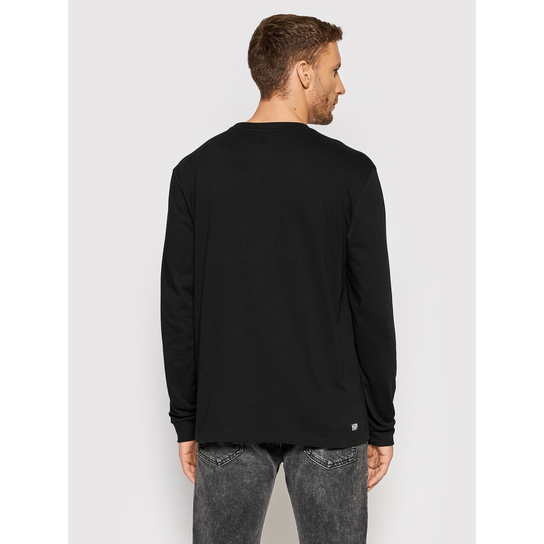 Lacoste Longsleeve TH0123 Negru Classic Fit - Pled.ro