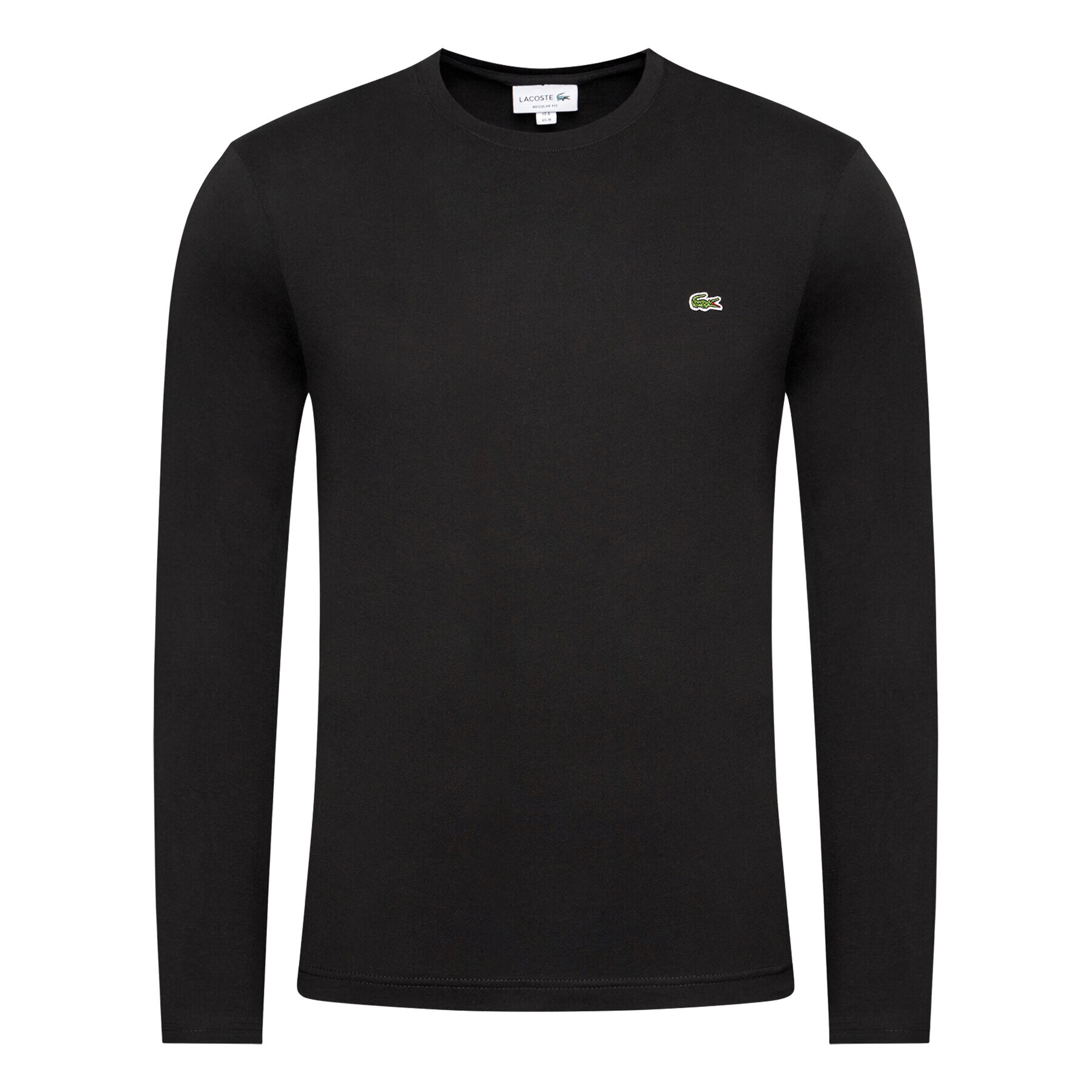 Lacoste Longsleeve TH2040 Negru Regular Fit - Pled.ro