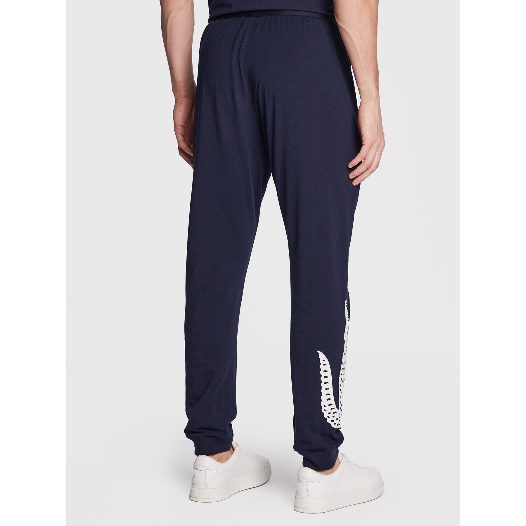 Lacoste Pantaloni pijama 3H5462 Bleumarin Regular Fit - Pled.ro