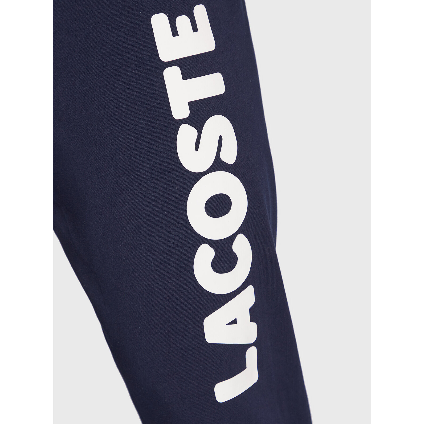 Lacoste Pantaloni pijama 3H5462 Bleumarin Regular Fit - Pled.ro