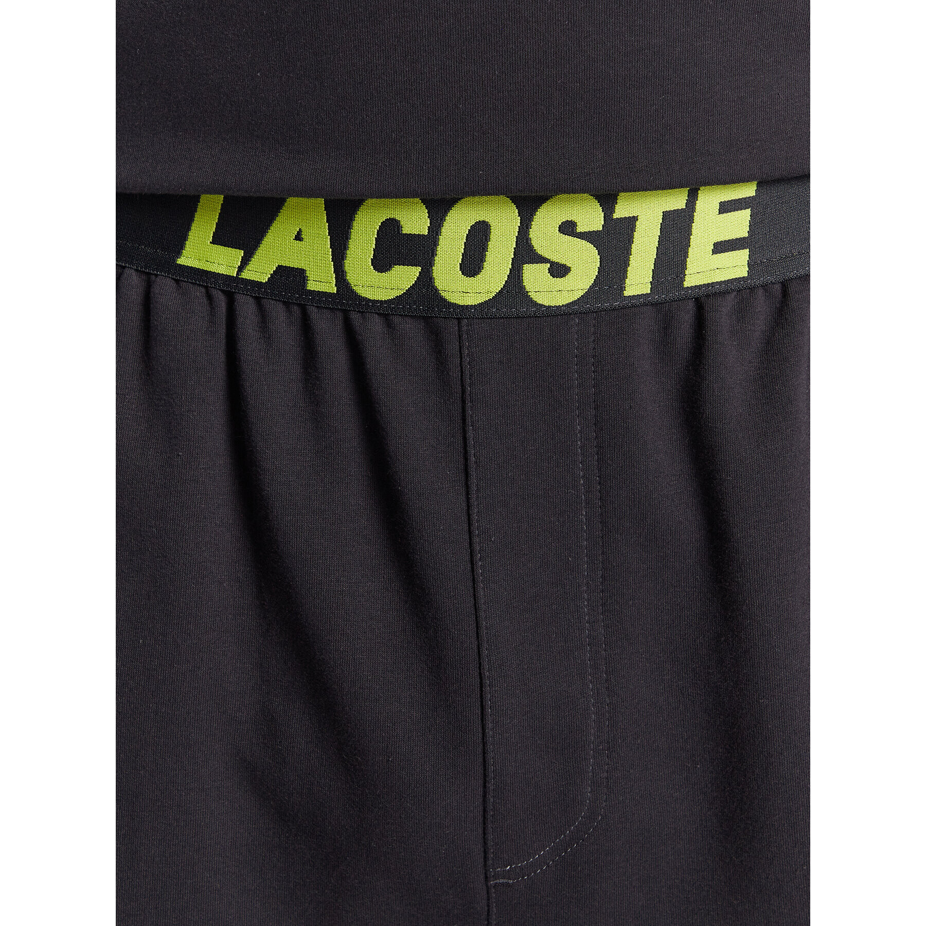 Lacoste Pantaloni pijama 3H9918 Negru Regular Fit - Pled.ro