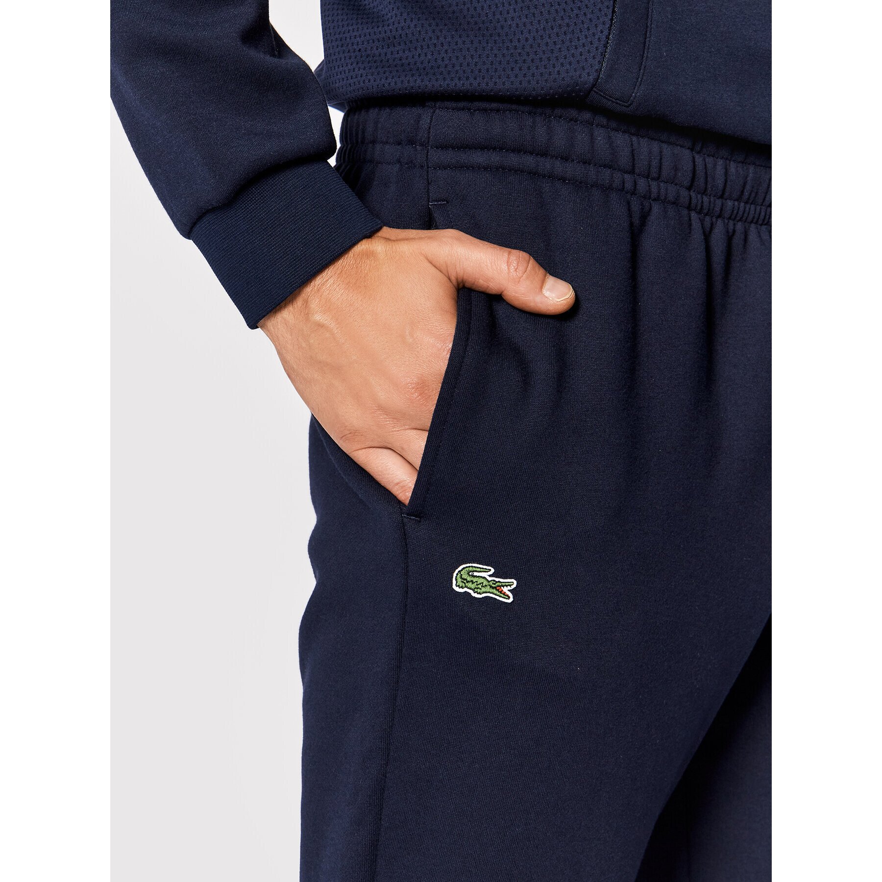 Lacoste Pantaloni trening XH9507 Bleumarin Regular Fit - Pled.ro