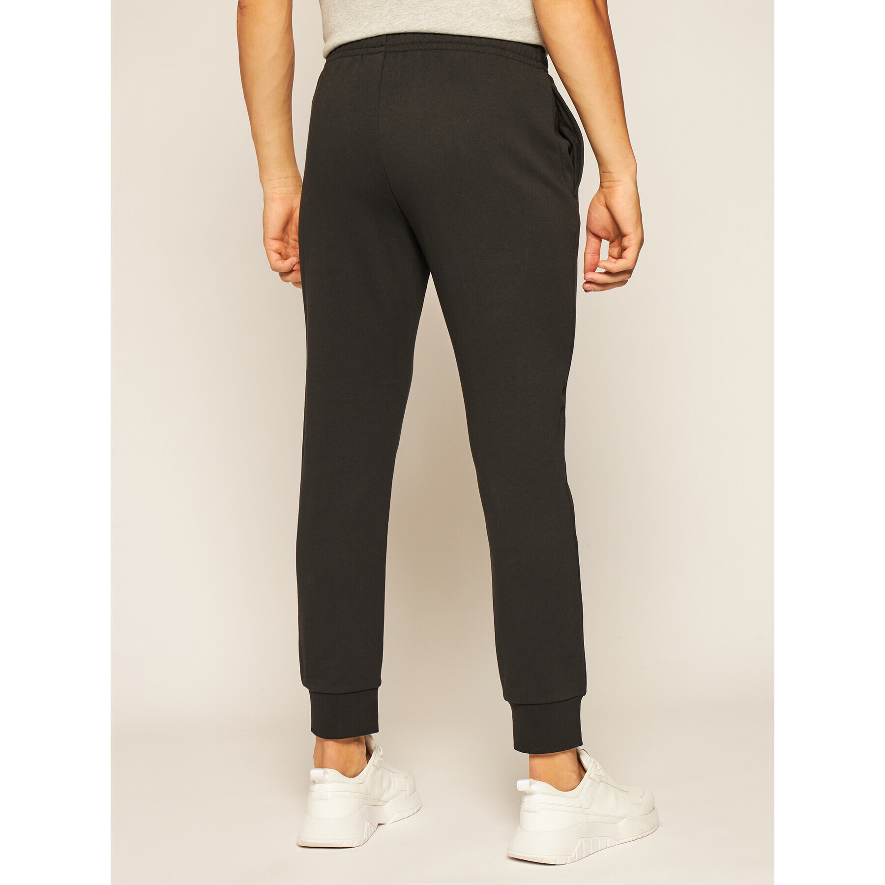 Lacoste Pantaloni trening XH9507 Negru Regular Fit - Pled.ro