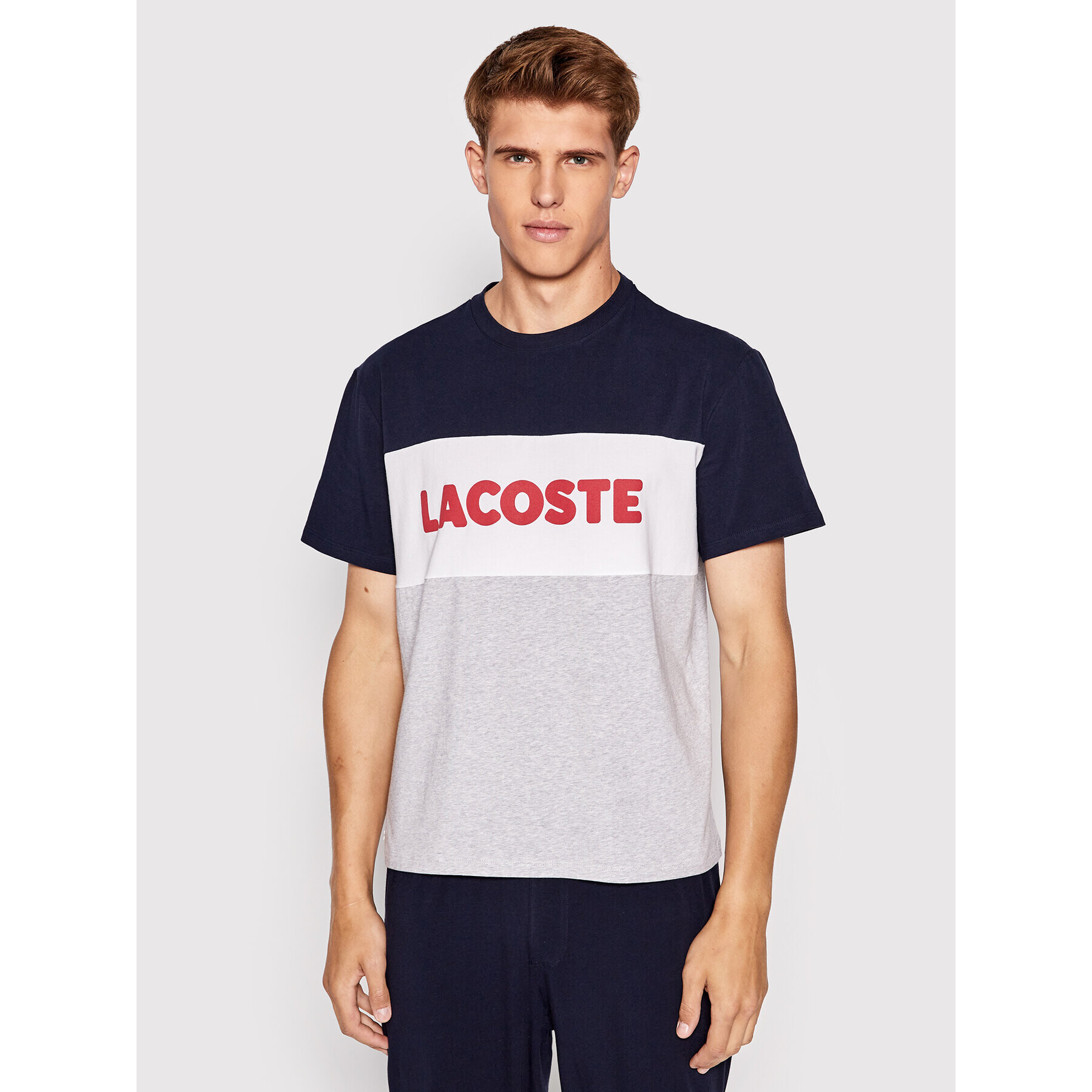 Lacoste Pijama 4H9925 Bleumarin Regular Fit - Pled.ro