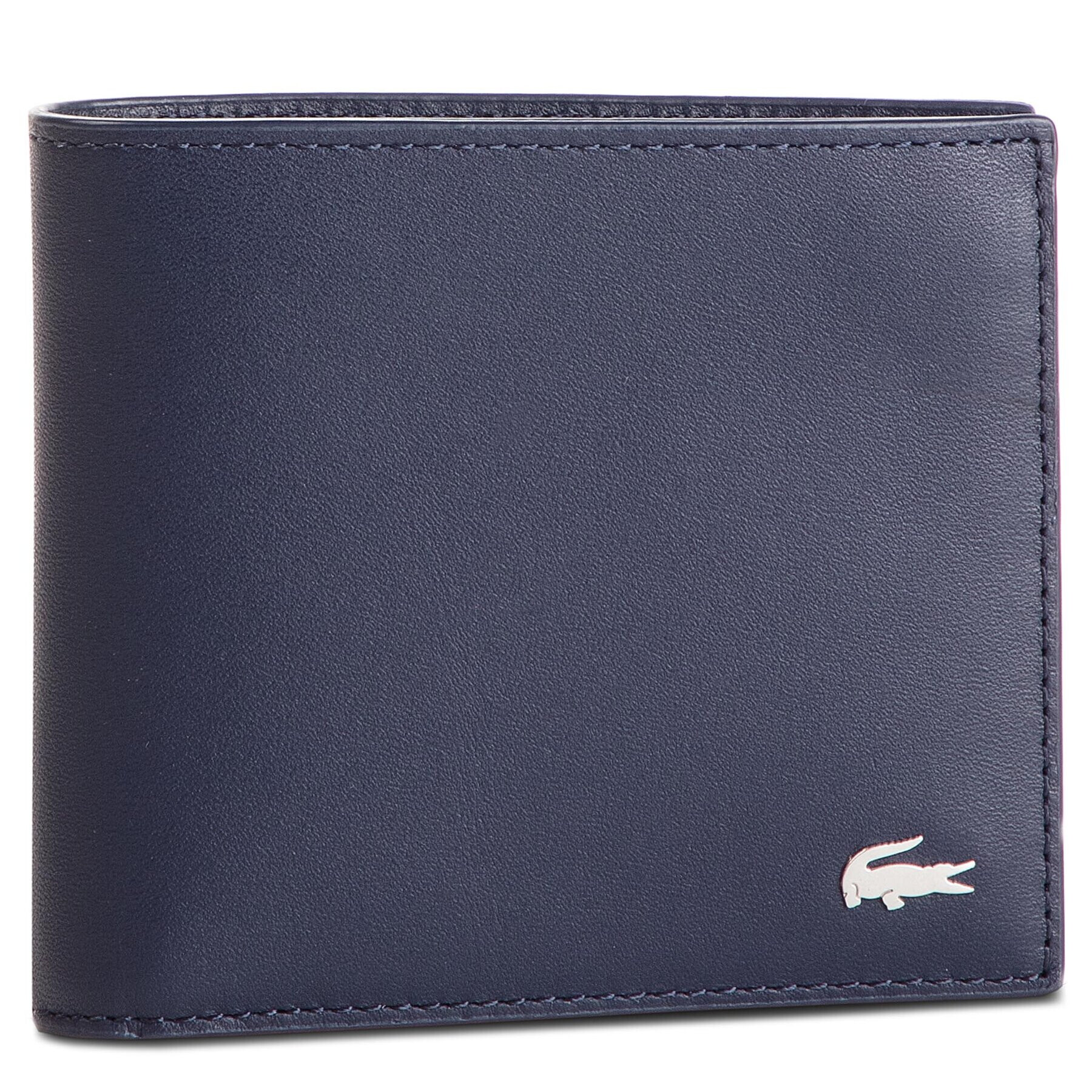 Lacoste Portofel Mare pentru Bărbați M Billfold Coin NH1112FG Bleumarin - Pled.ro