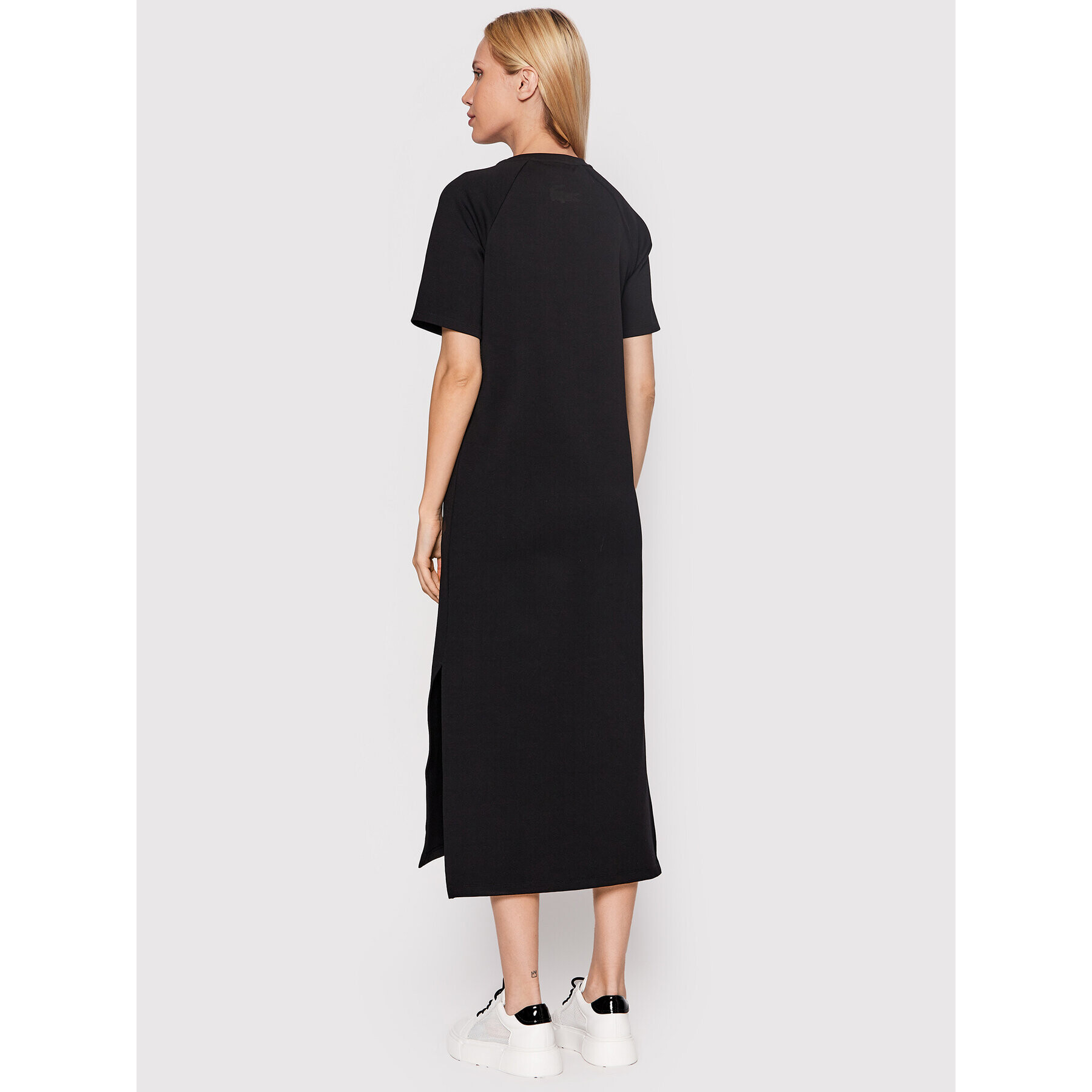 Lacoste Rochie de zi EF0206 Negru Regular Fit - Pled.ro