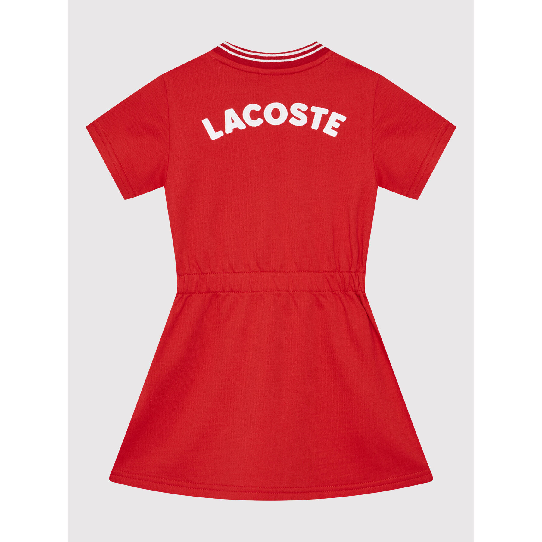 Lacoste Rochie de zi EJ1901 Roșu Regular Fit - Pled.ro