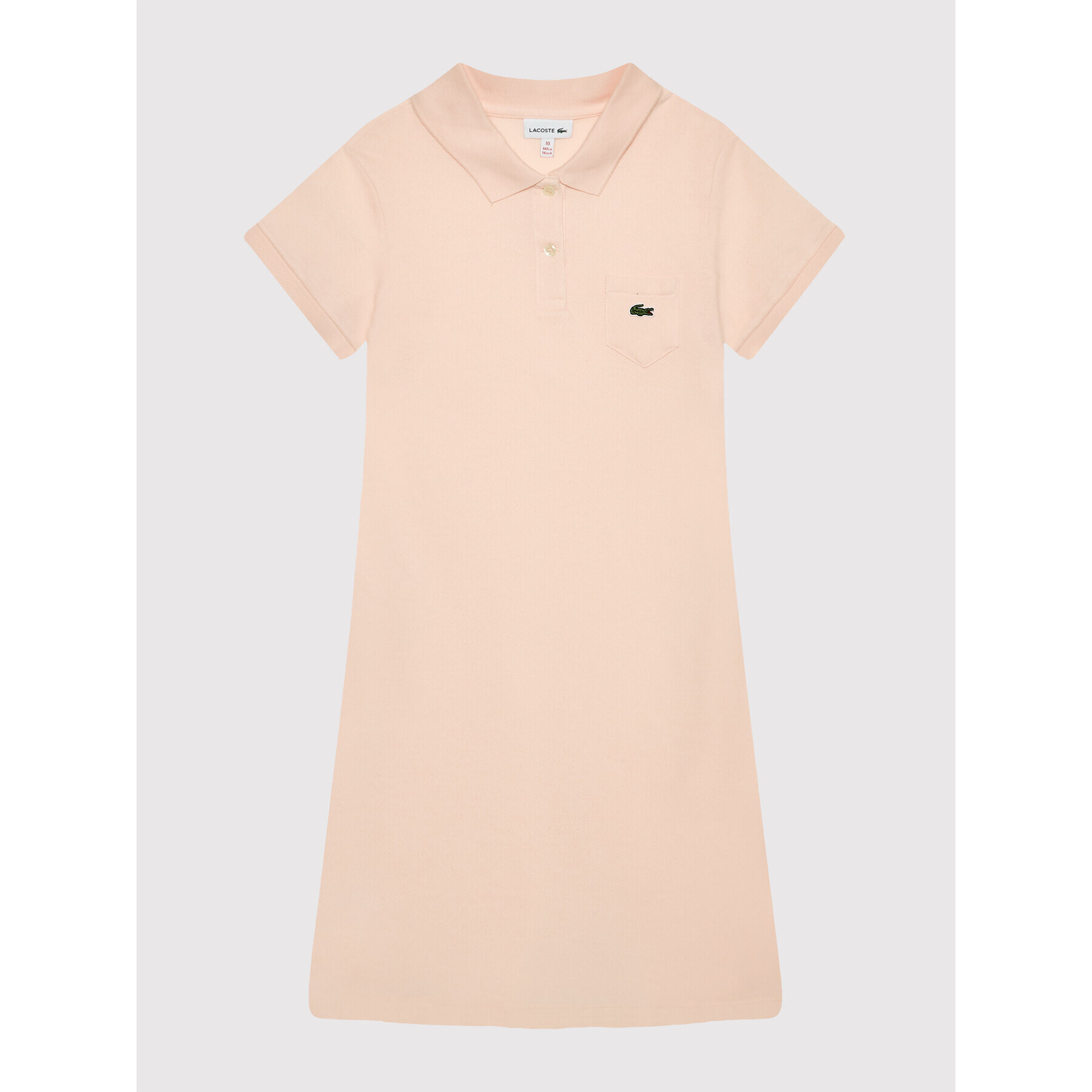 Lacoste Rochie de zi EJ2816 Roz Regular Fit - Pled.ro