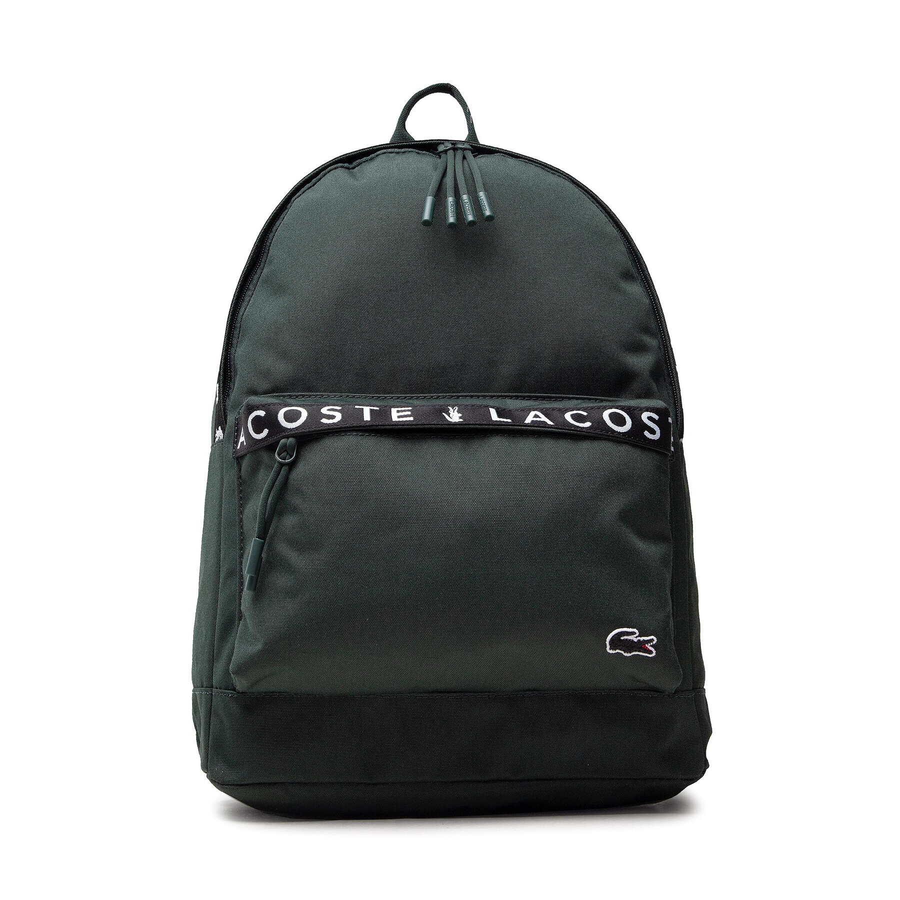 Lacoste Rucsac Jacquard Sinople NH3665NZ Verde - Pled.ro