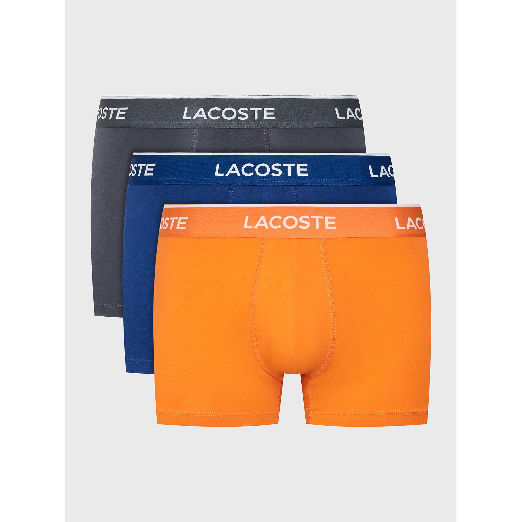 Lacoste Set 3 perechi de boxeri 5H1023 Colorat - Pled.ro