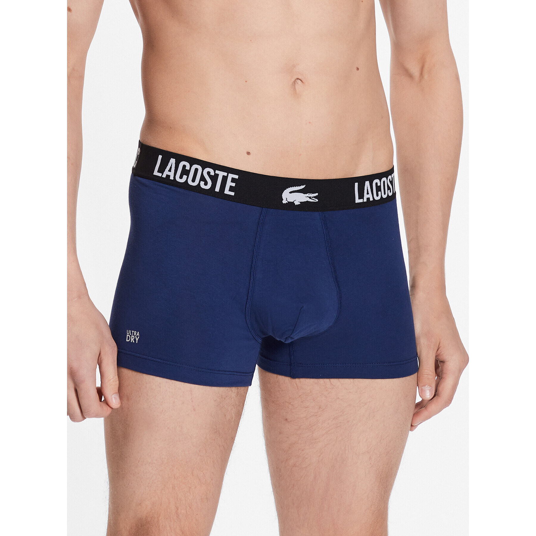 Lacoste Set 3 perechi de boxeri 5H1309 Bleumarin - Pled.ro