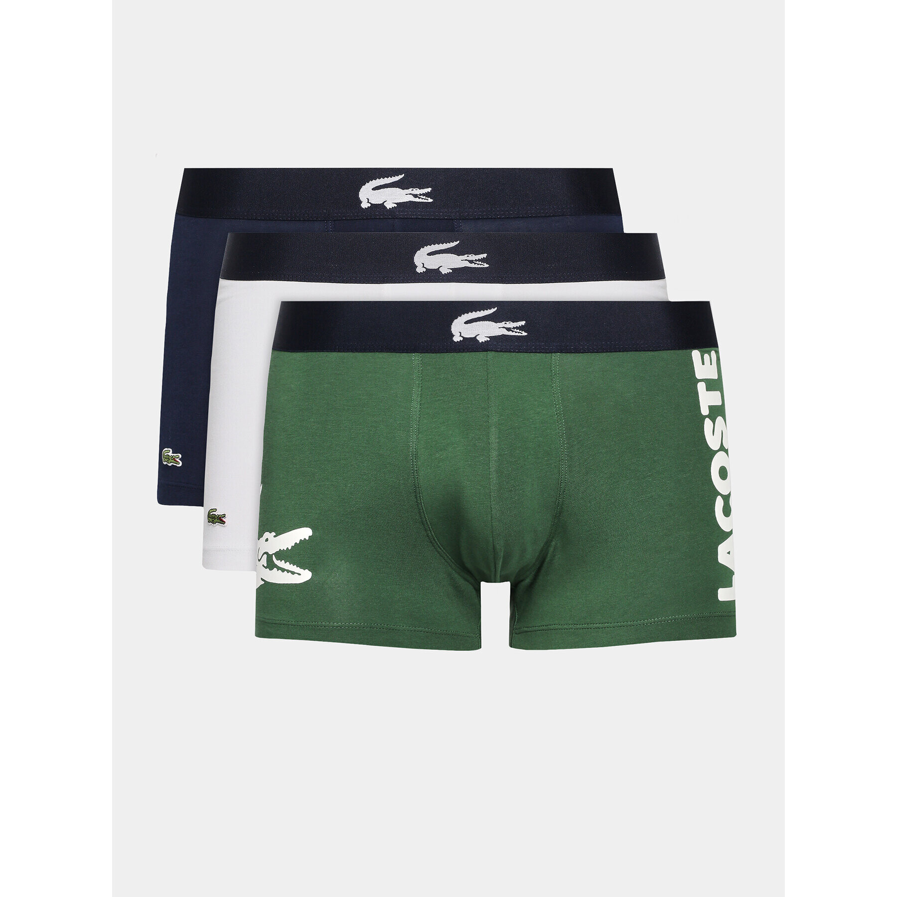 Lacoste Set 3 perechi de boxeri 5H1803 Colorat - Pled.ro