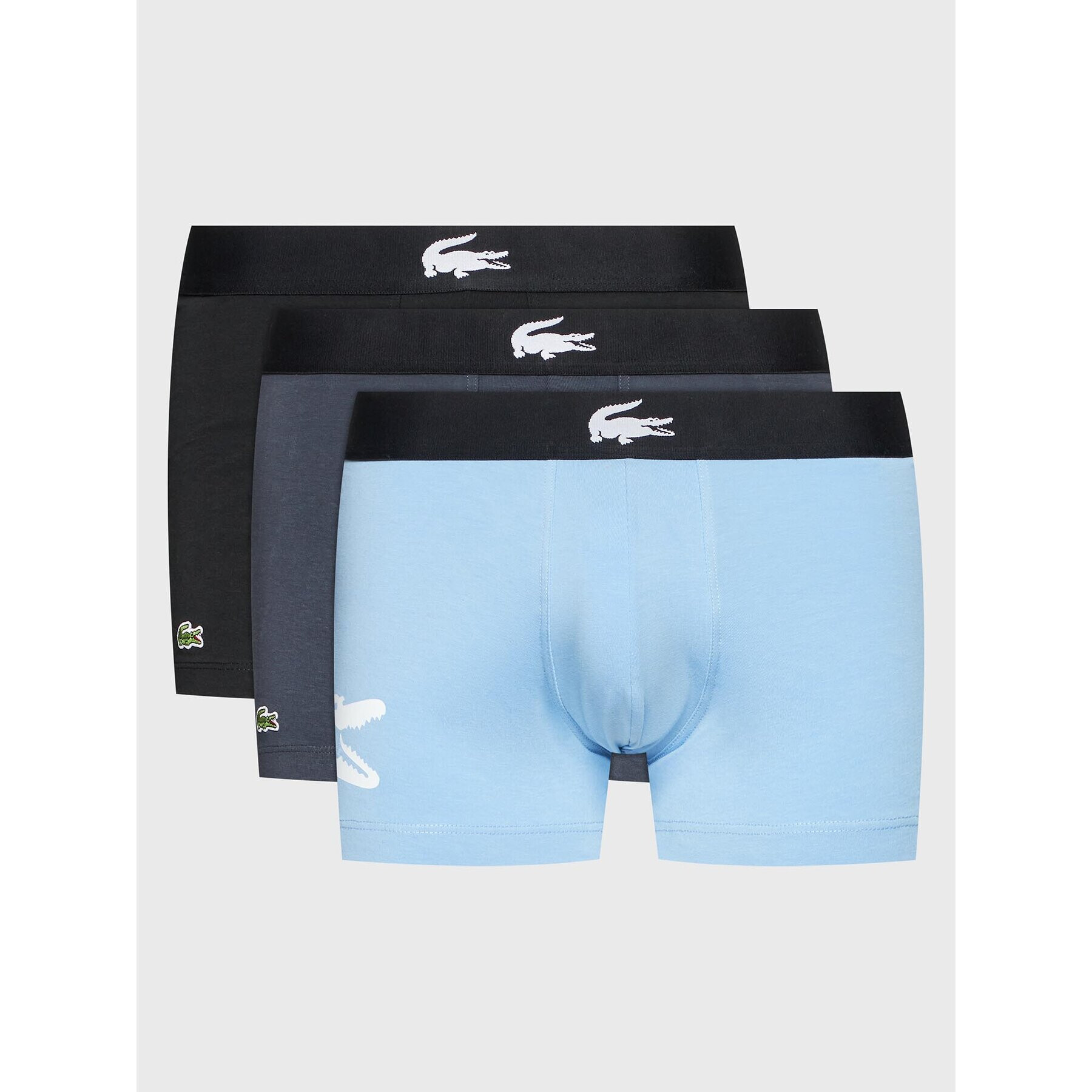 Lacoste Set 3 perechi de boxeri 5H1803 Colorat - Pled.ro