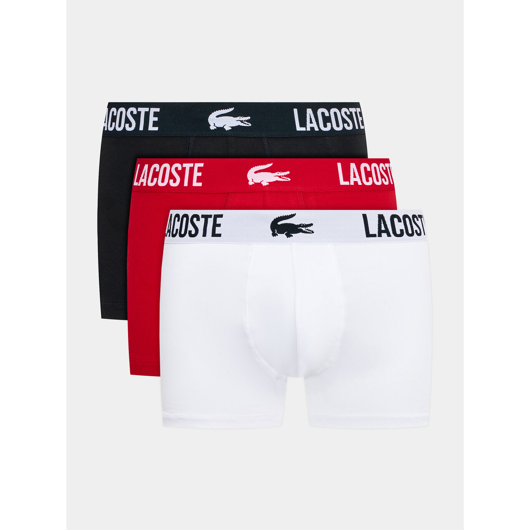 Lacoste Set 3 perechi de boxeri 5H3321 Negru - Pled.ro