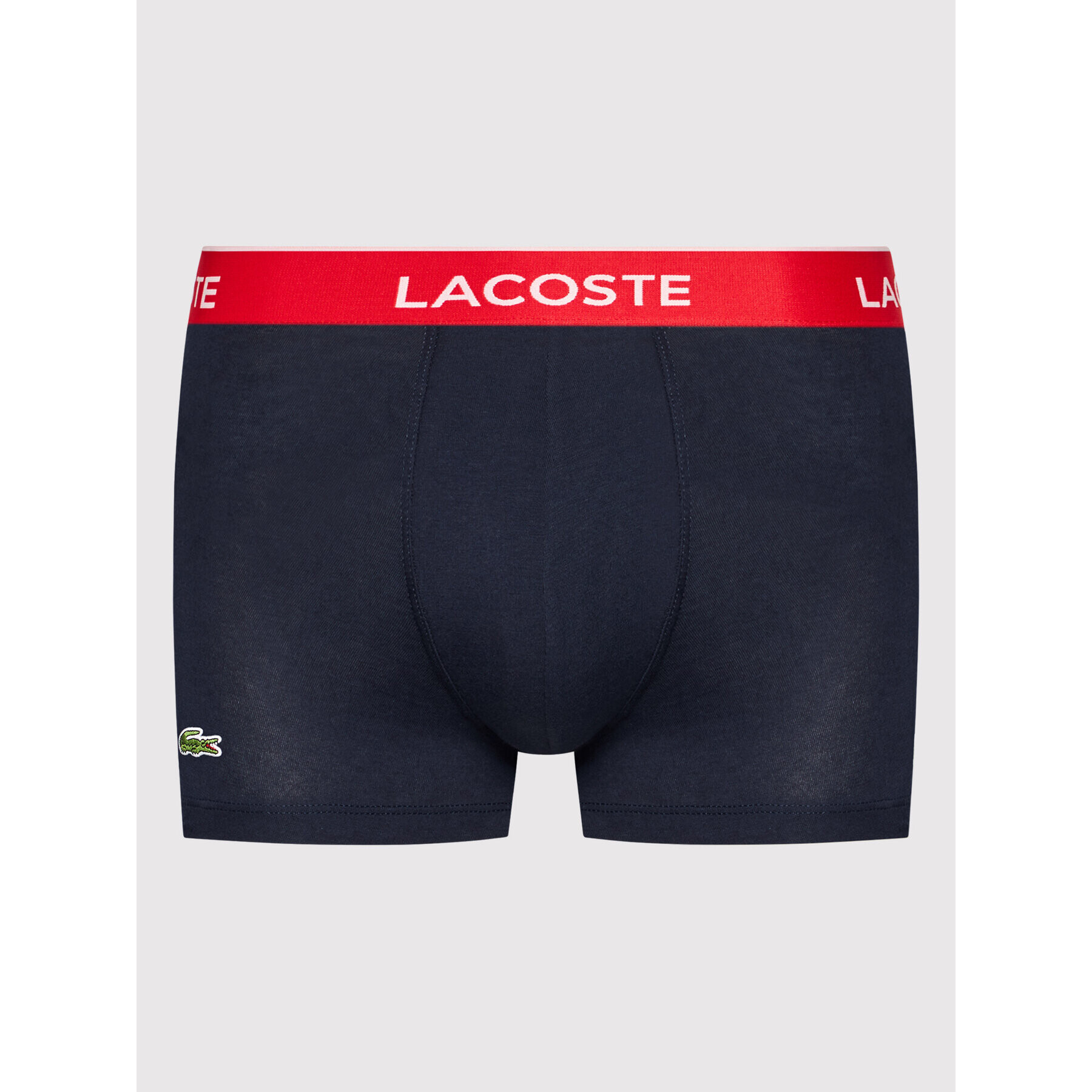 Lacoste Set 3 perechi de boxeri 5H3401 Bleumarin - Pled.ro