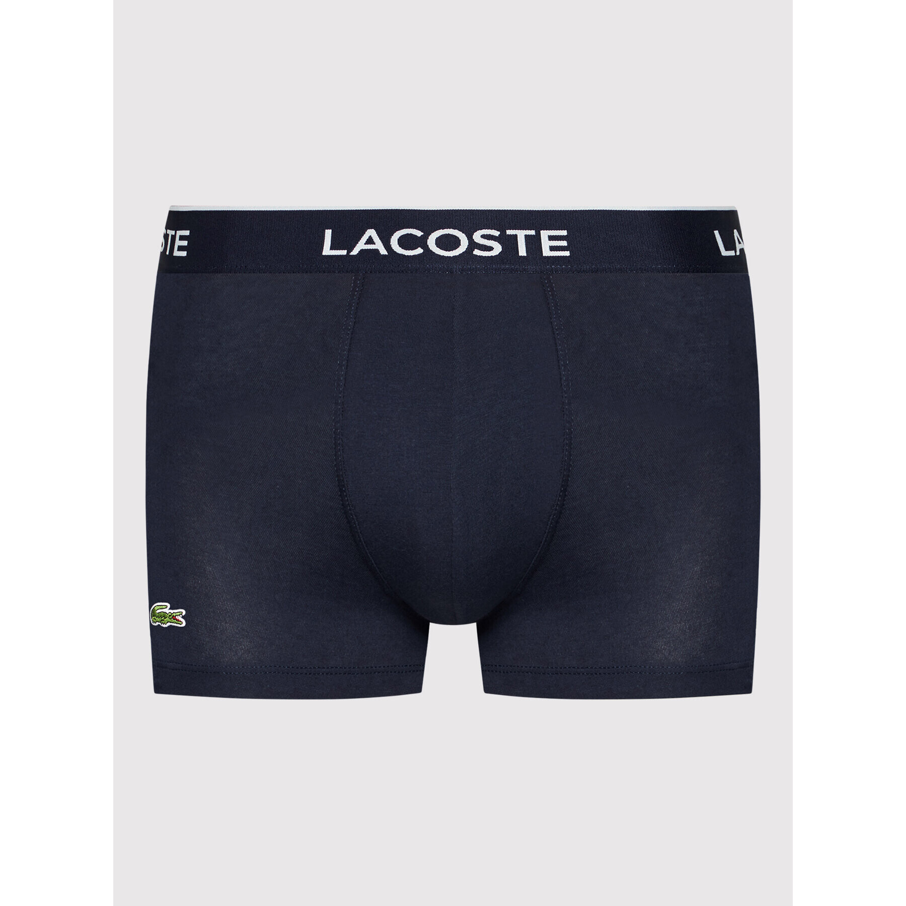 Lacoste Set 3 perechi de boxeri 5H3401 Bleumarin - Pled.ro