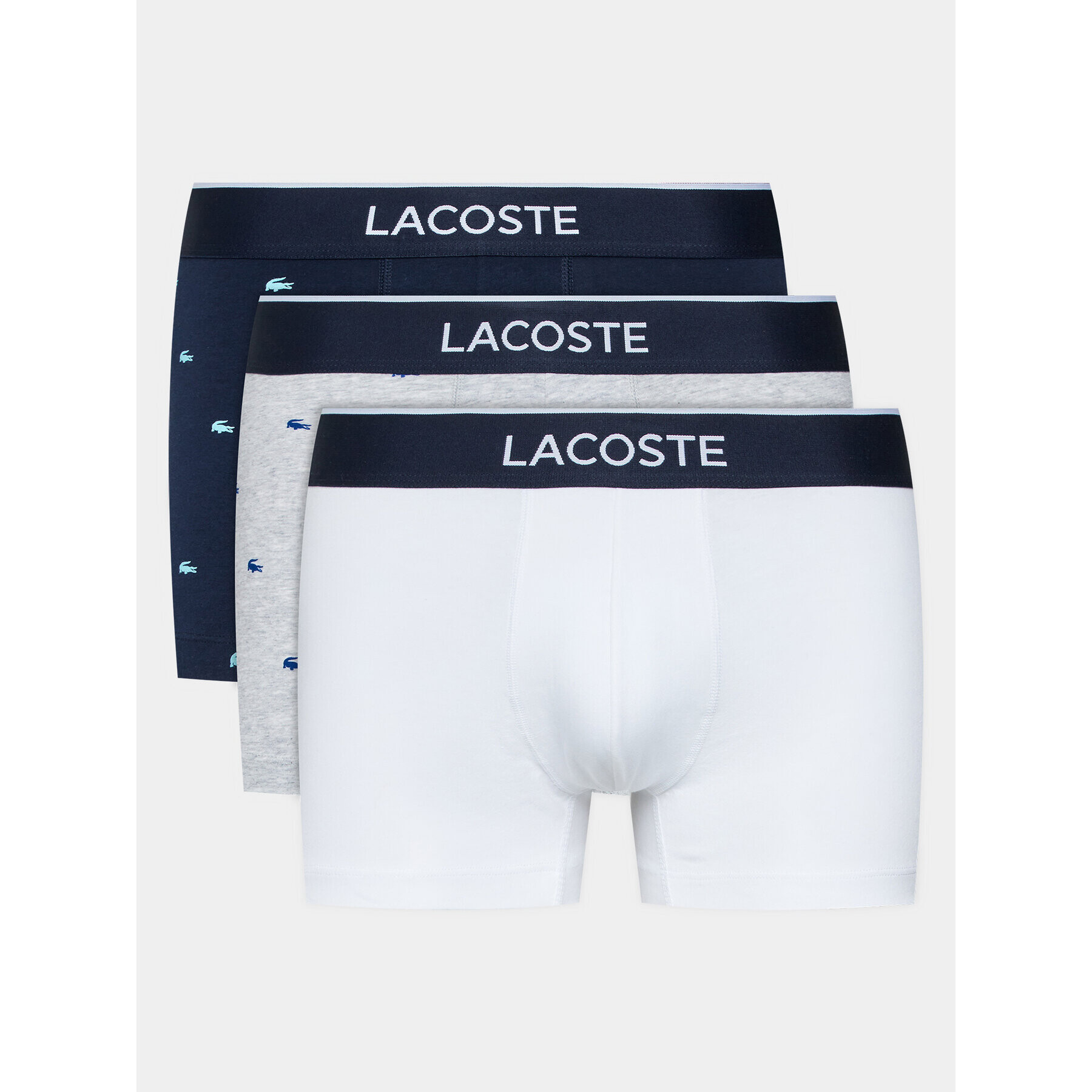 Lacoste Set 3 perechi de boxeri 5H3411 Colorat - Pled.ro