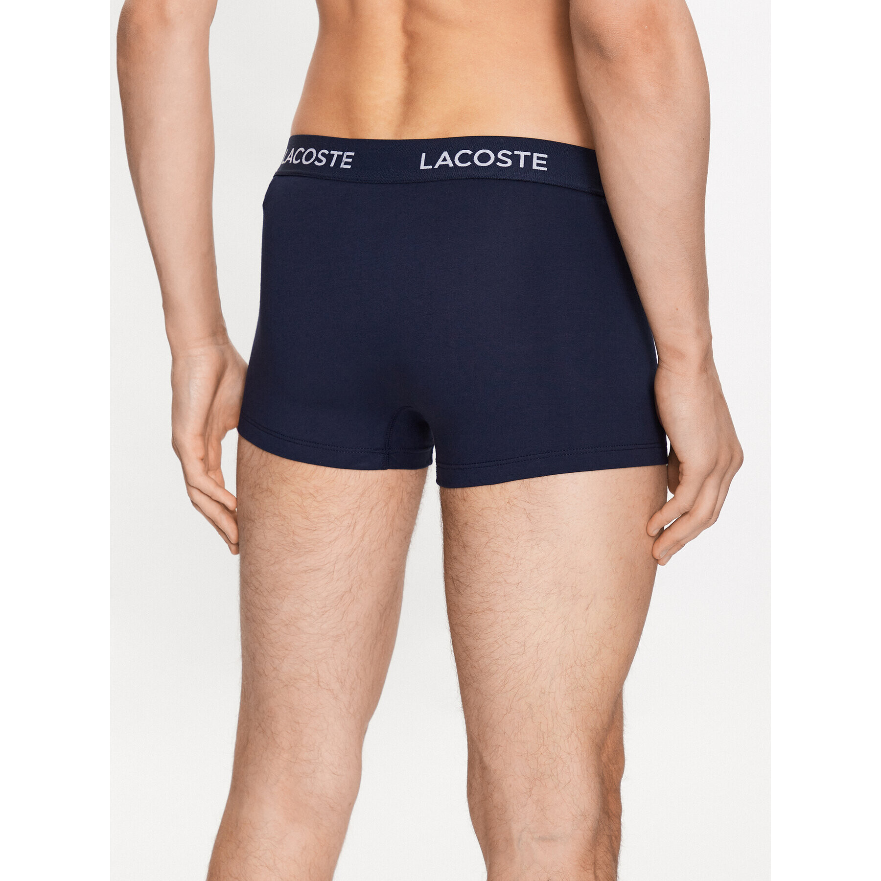 Lacoste Set 3 perechi de boxeri 5H7686 Bleumarin - Pled.ro