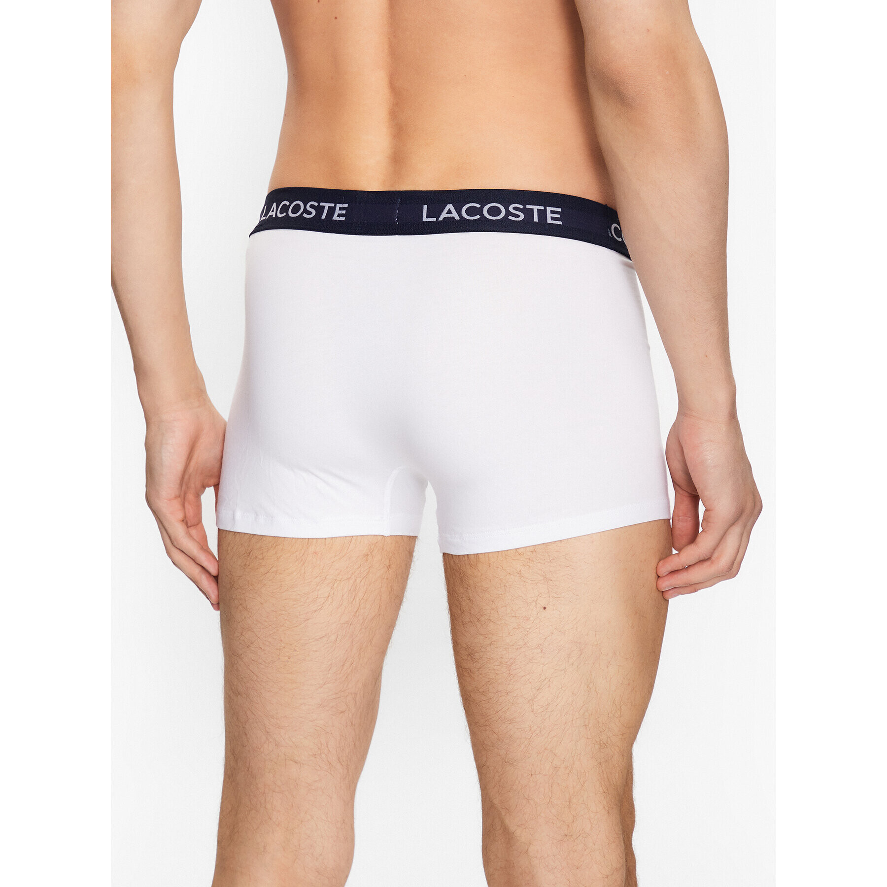 Lacoste Set 3 perechi de boxeri 5H7686 Bleumarin - Pled.ro