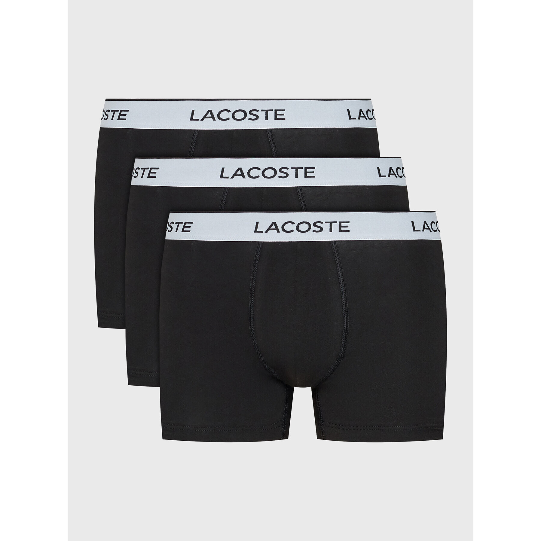 Lacoste Set 3 perechi de boxeri 5H8385 Negru - Pled.ro