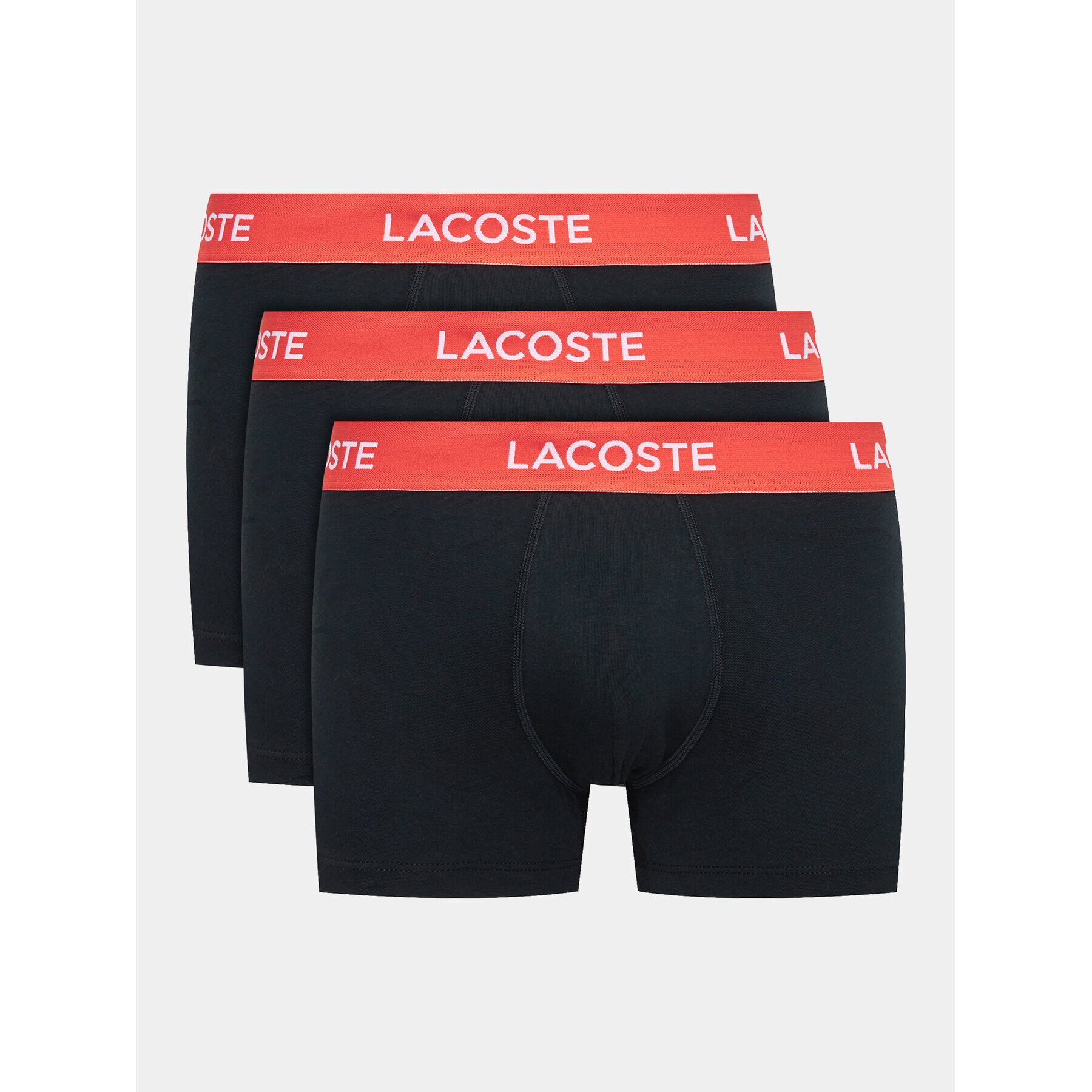 Lacoste Set 3 perechi de boxeri 5H8387 Negru - Pled.ro