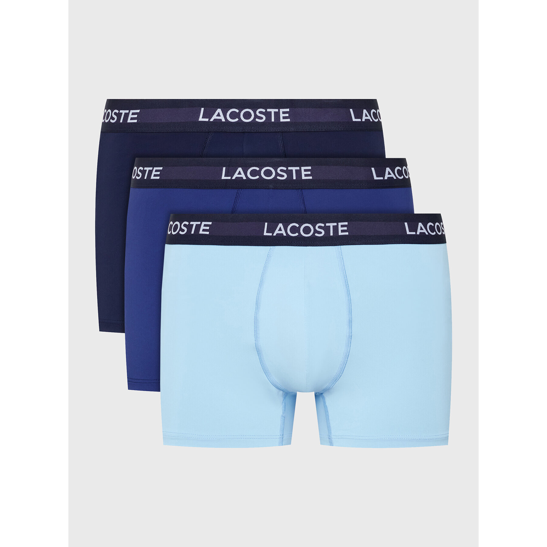 Lacoste Set 3 perechi de boxeri 5H9623 Colorat - Pled.ro