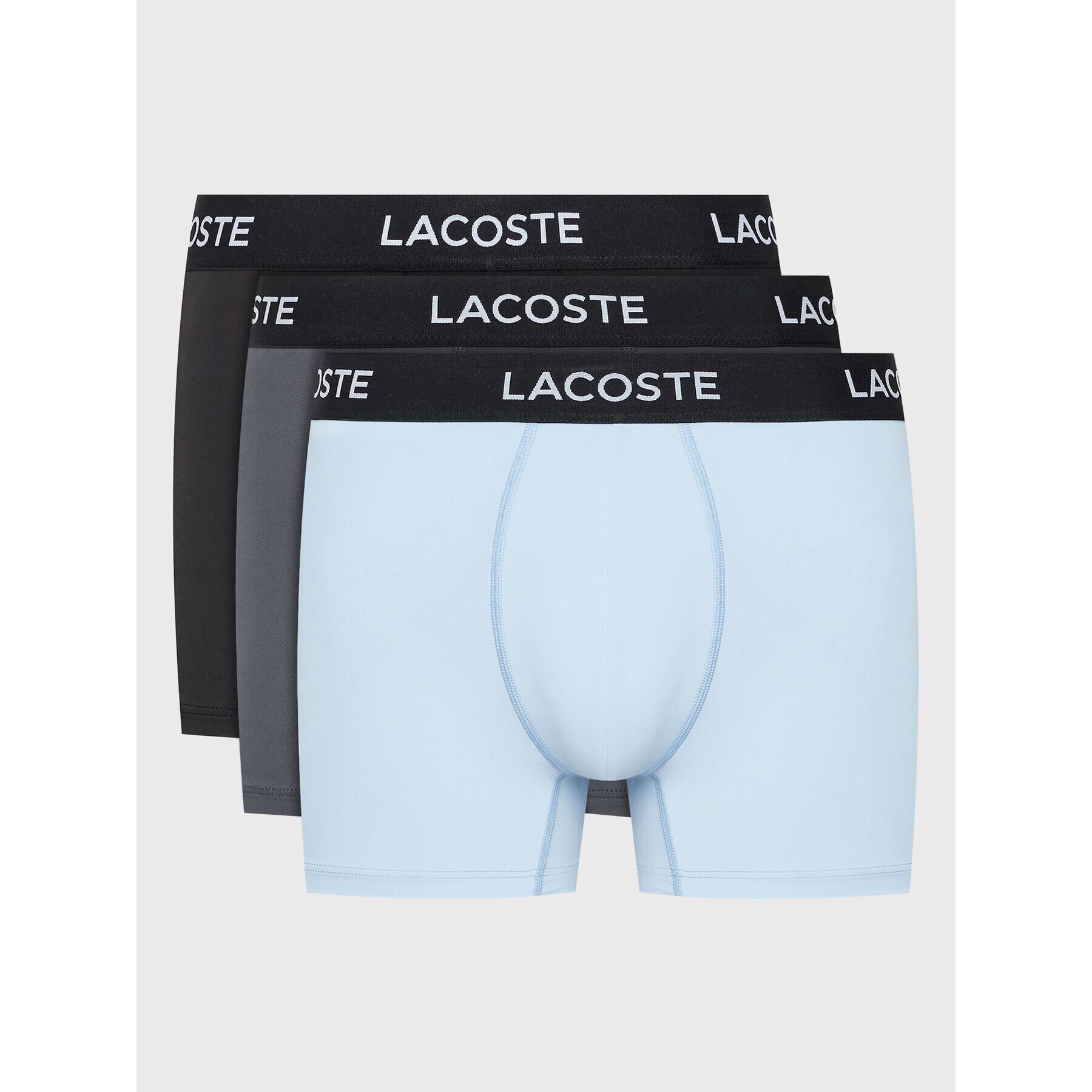 Lacoste Set 3 perechi de boxeri 5H9623 Colorat - Pled.ro