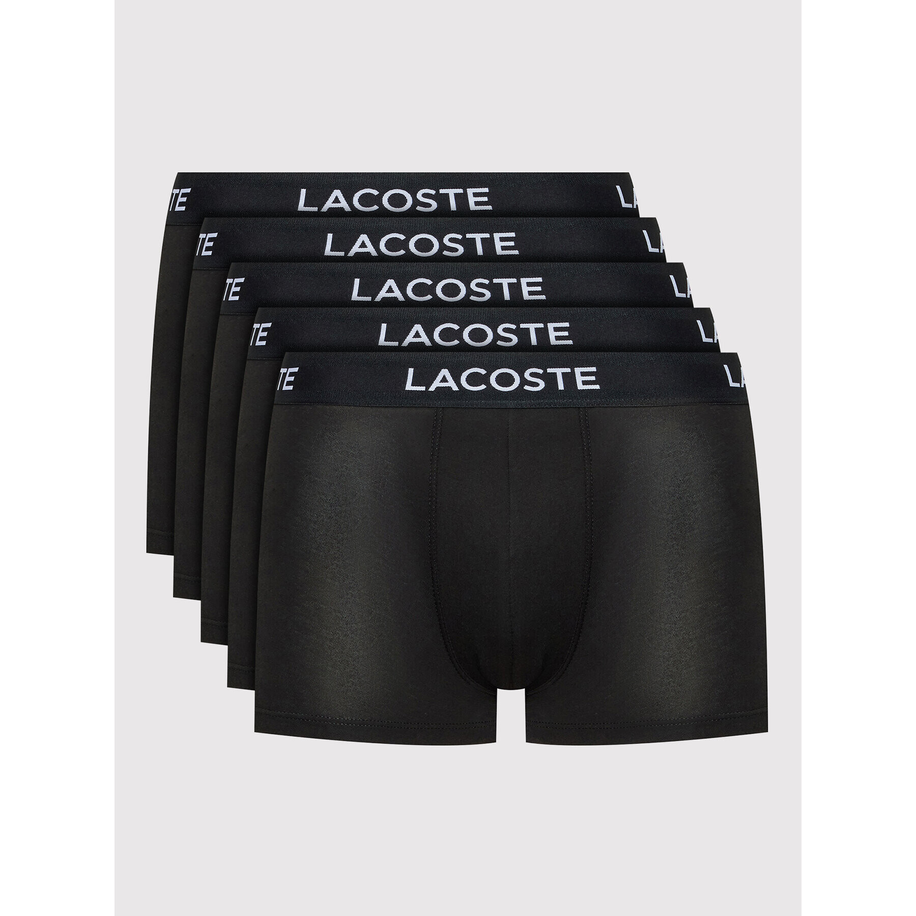 Lacoste Set 5 perechi boxeri 5H5203 Negru - Pled.ro