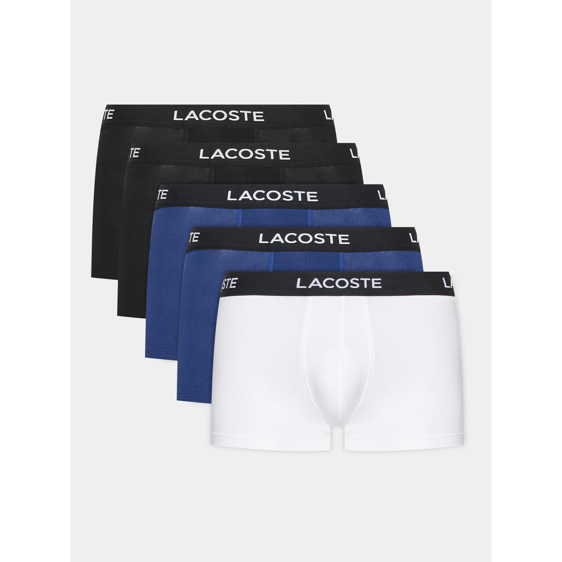 Lacoste Set 5 perechi boxeri 5H5203 Negru - Pled.ro