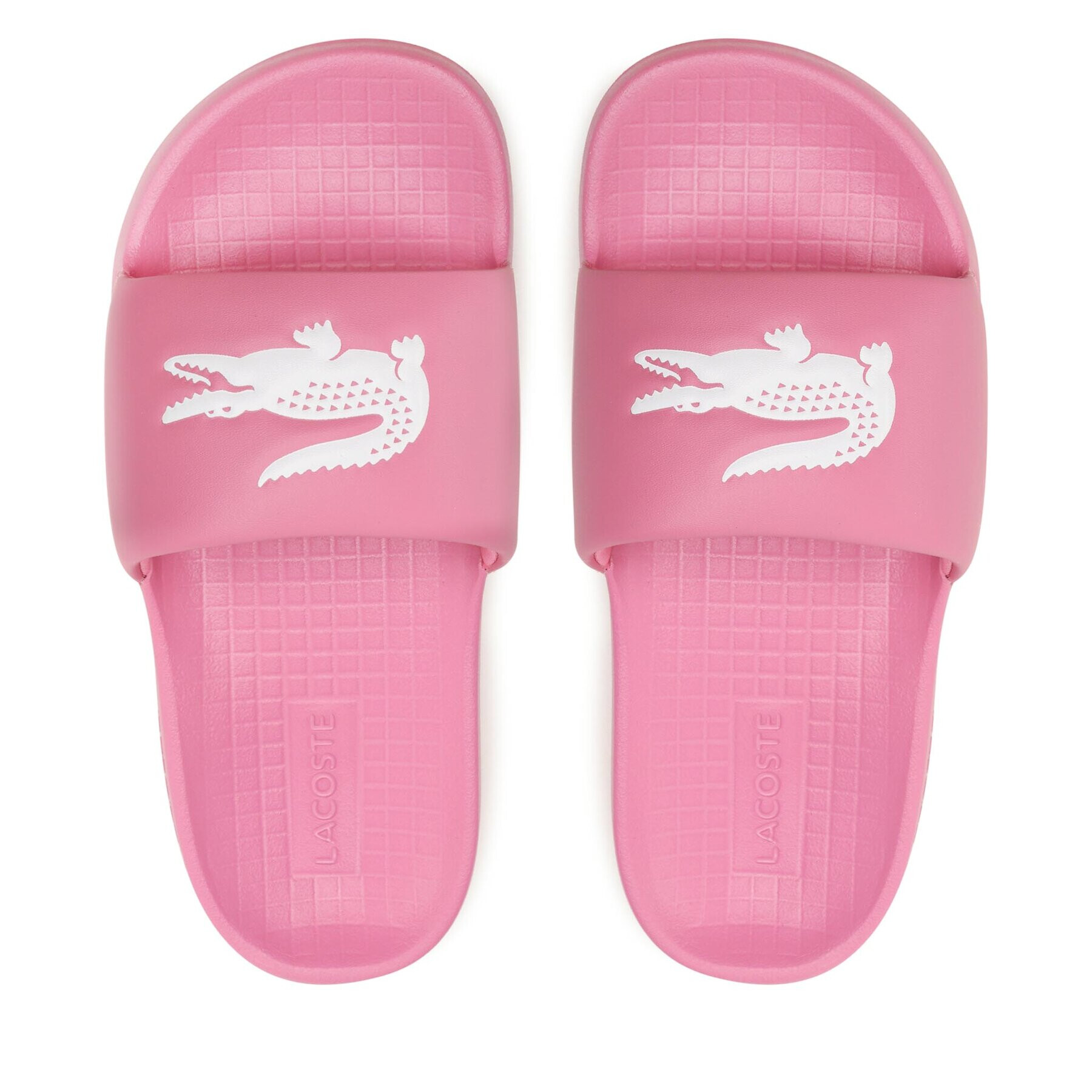 Lacoste Șlapi Croco 1.0 123 1 Cfa 745CFA0002F50 Roz - Pled.ro