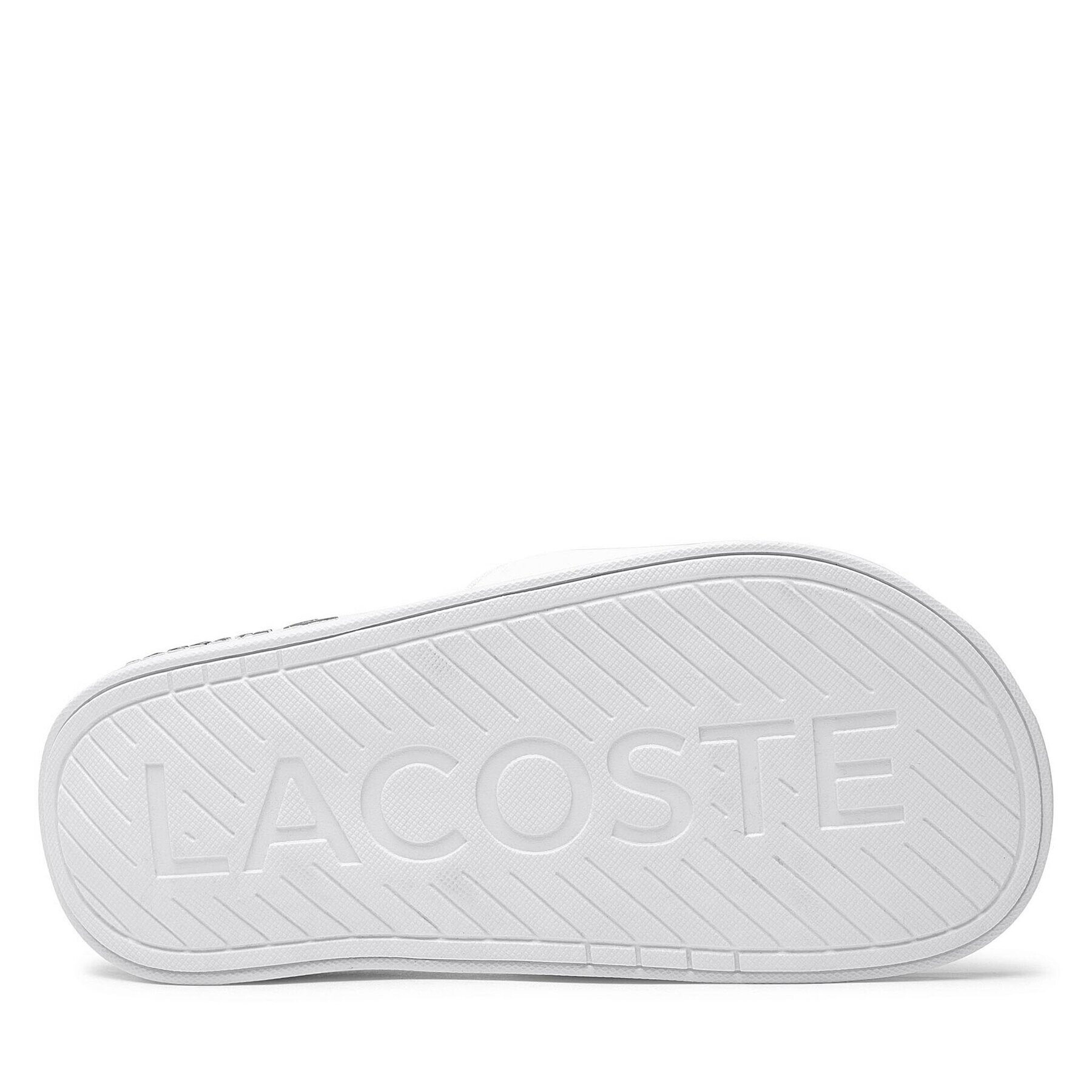 Lacoste Șlapi Croco Dualiste 0922 2 Cfa 743CFA00401R5 Alb - Pled.ro