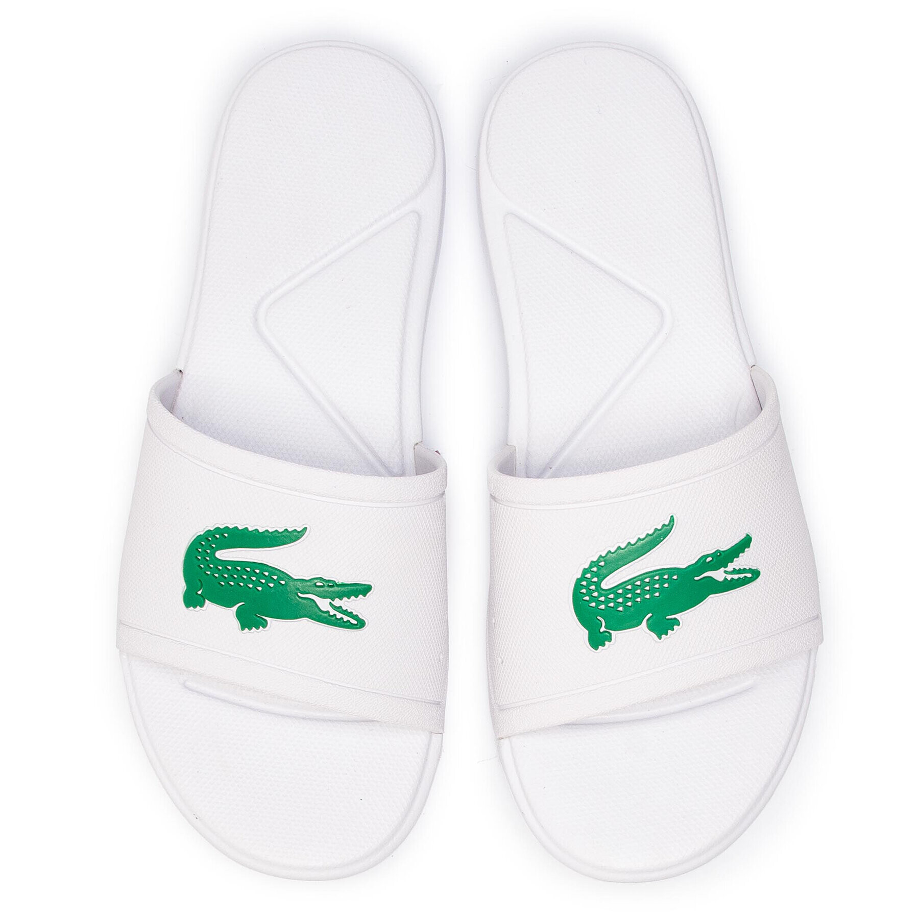 Lacoste Șlapi L.30 Slide 119 2 Cuj 7-37CUJ0011082 Alb - Pled.ro