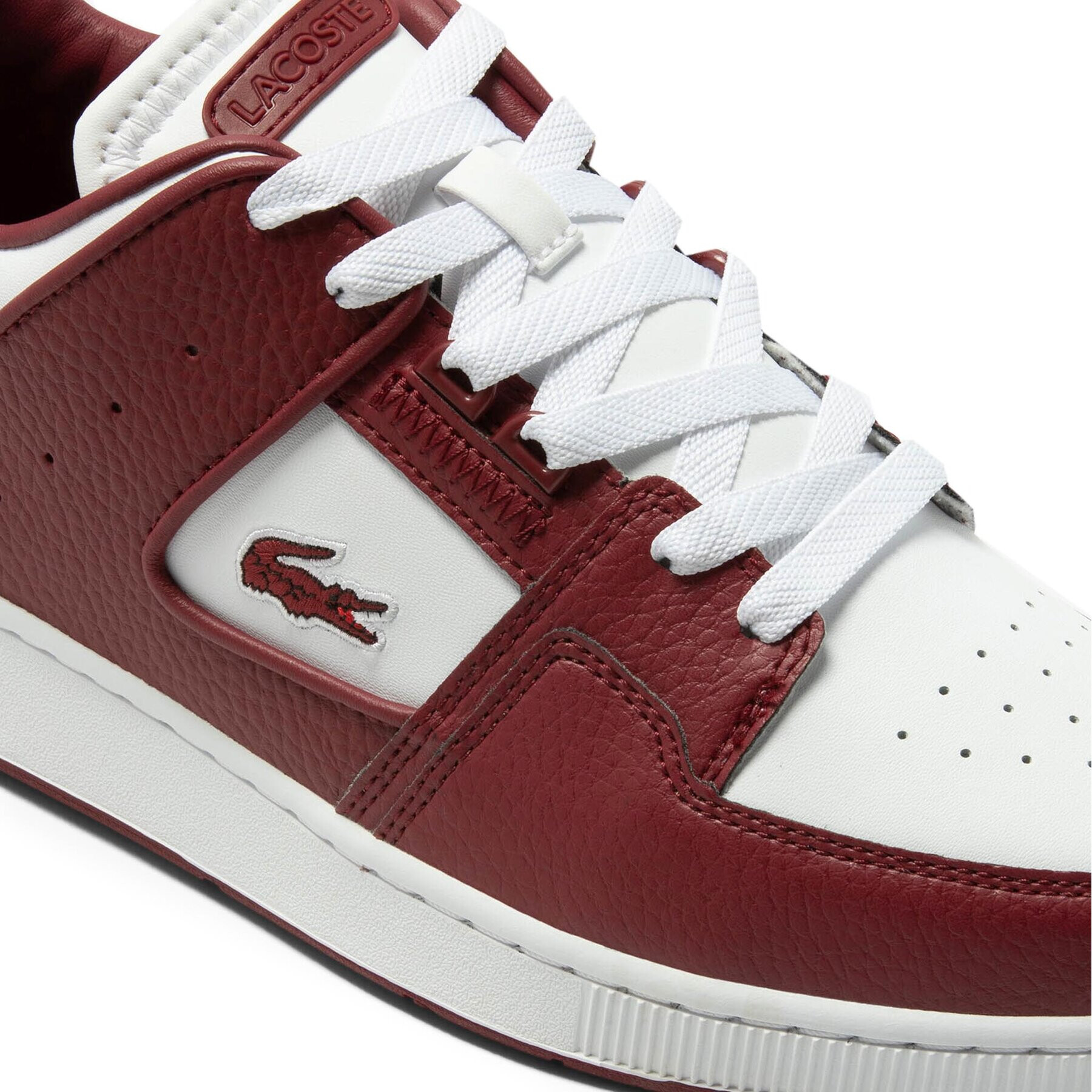 Lacoste Sneakers Court Cage 746SFA0041 Alb - Pled.ro