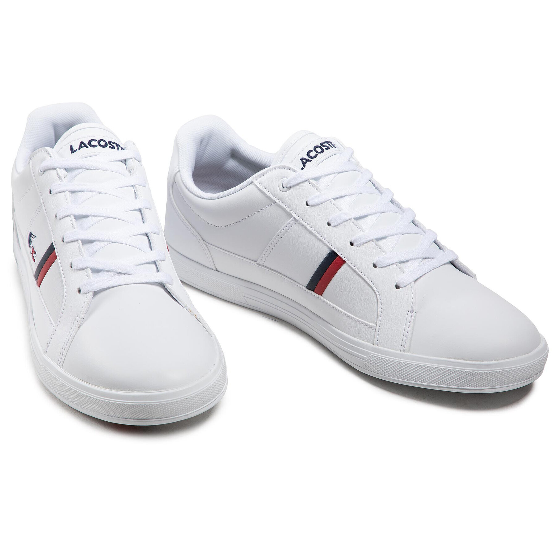 Lacoste Sneakers Europa Tri1 Sma 7-39SMA0031407 Alb - Pled.ro