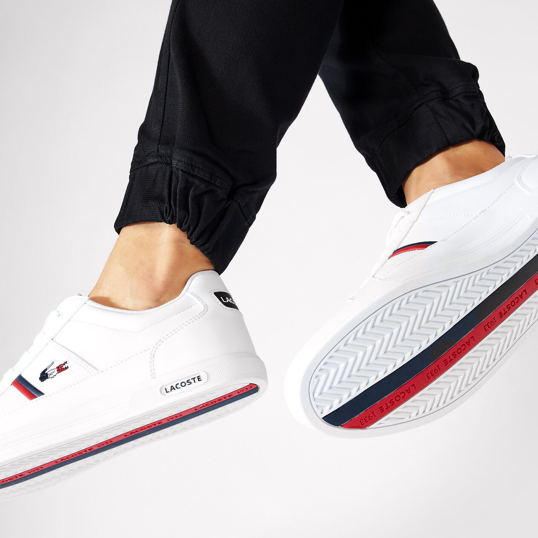 Lacoste Sneakers Europa Tri1 Sma 7-39SMA0031407 Alb - Pled.ro