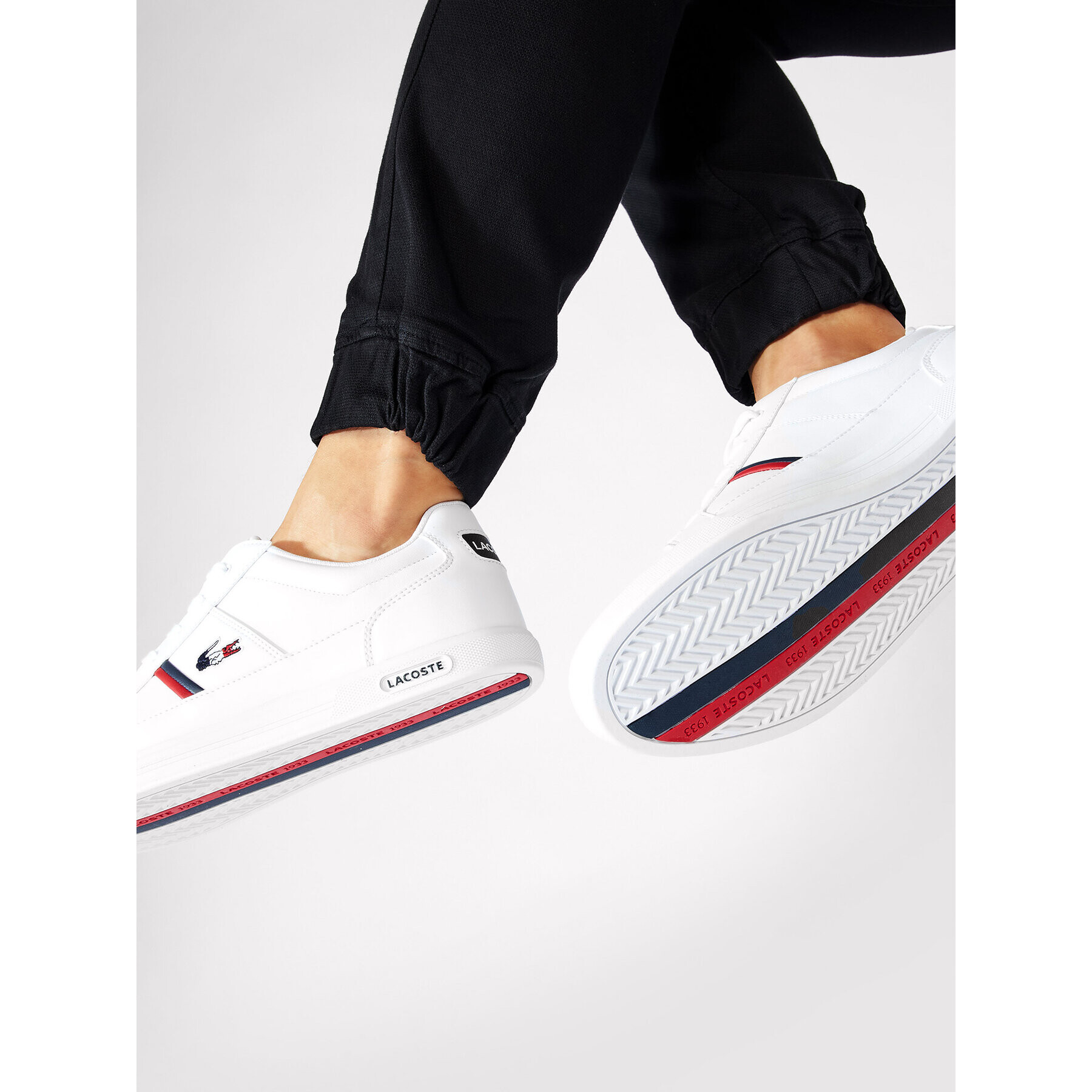 Lacoste Sneakers Europa Tri1 Sma 7-39SMA0031407 Alb - Pled.ro