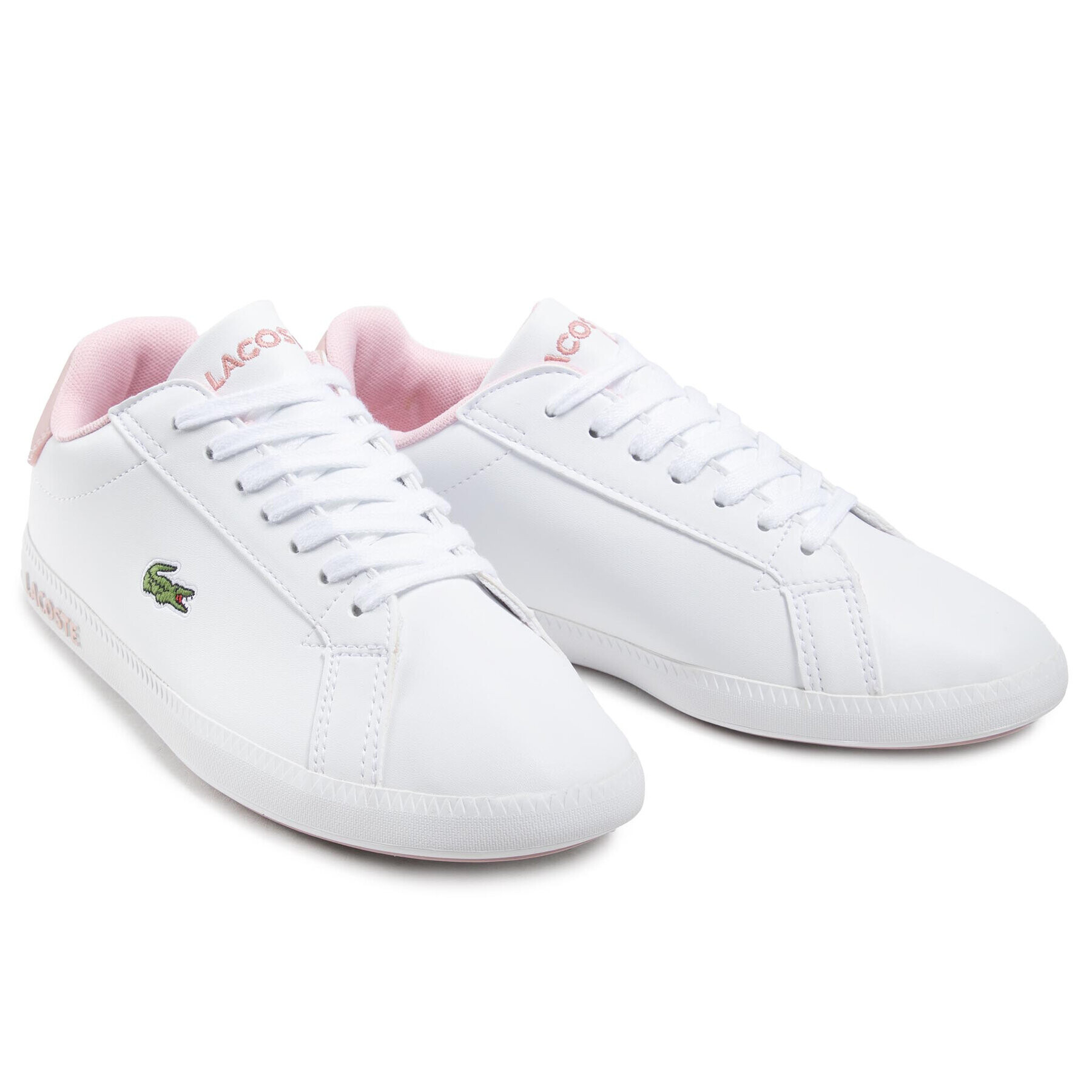 Lacoste Sneakers Graduate 0721 1 Suj 7-41SUJ00061Y9 Alb - Pled.ro