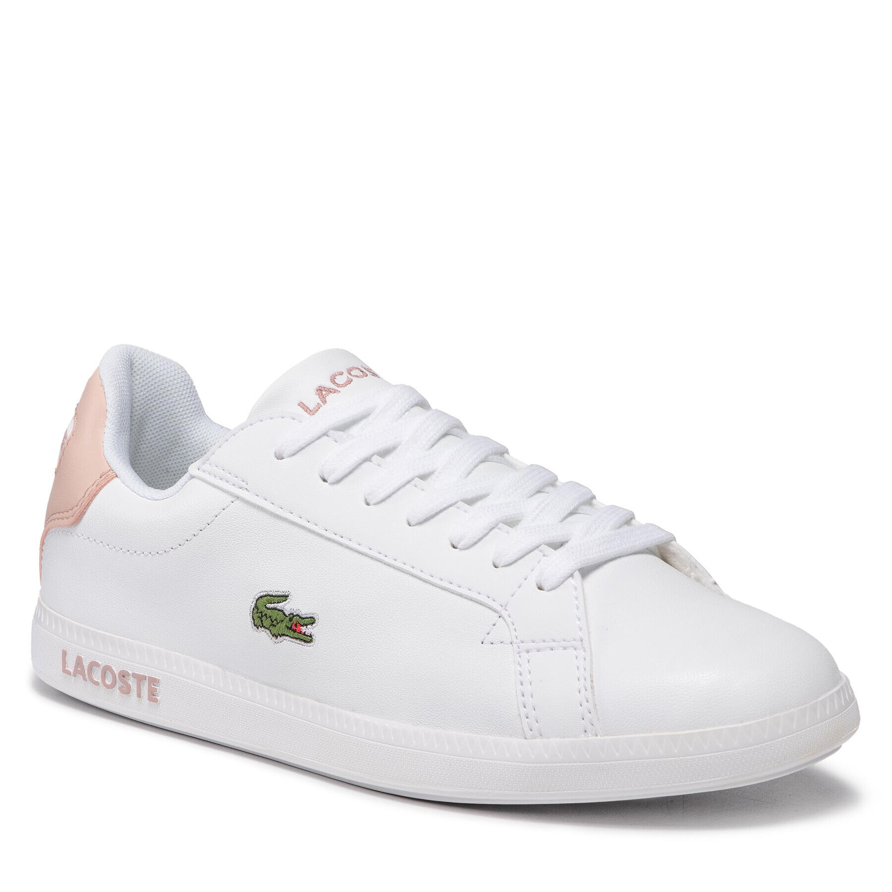 Lacoste Sneakers Graduate Bl 21 1 Sfa 7-41SFA00421Y9 Alb - Pled.ro