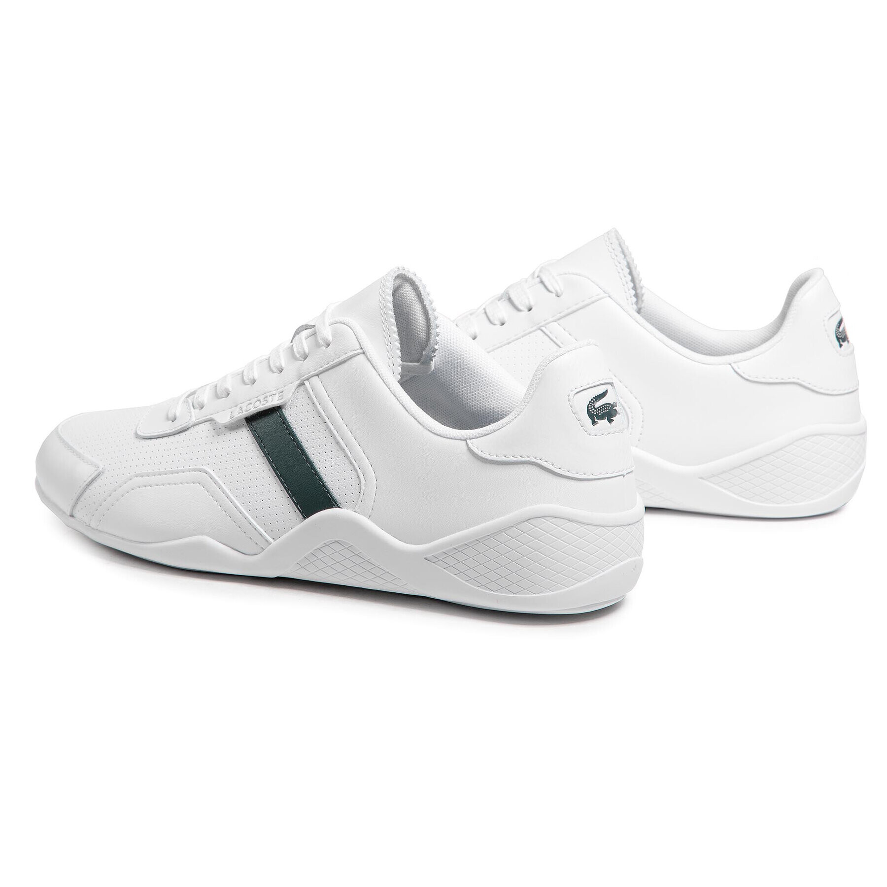 Lacoste Sneakers Hapona 0721 1 Cma 7-41CMA00431R5 Alb - Pled.ro